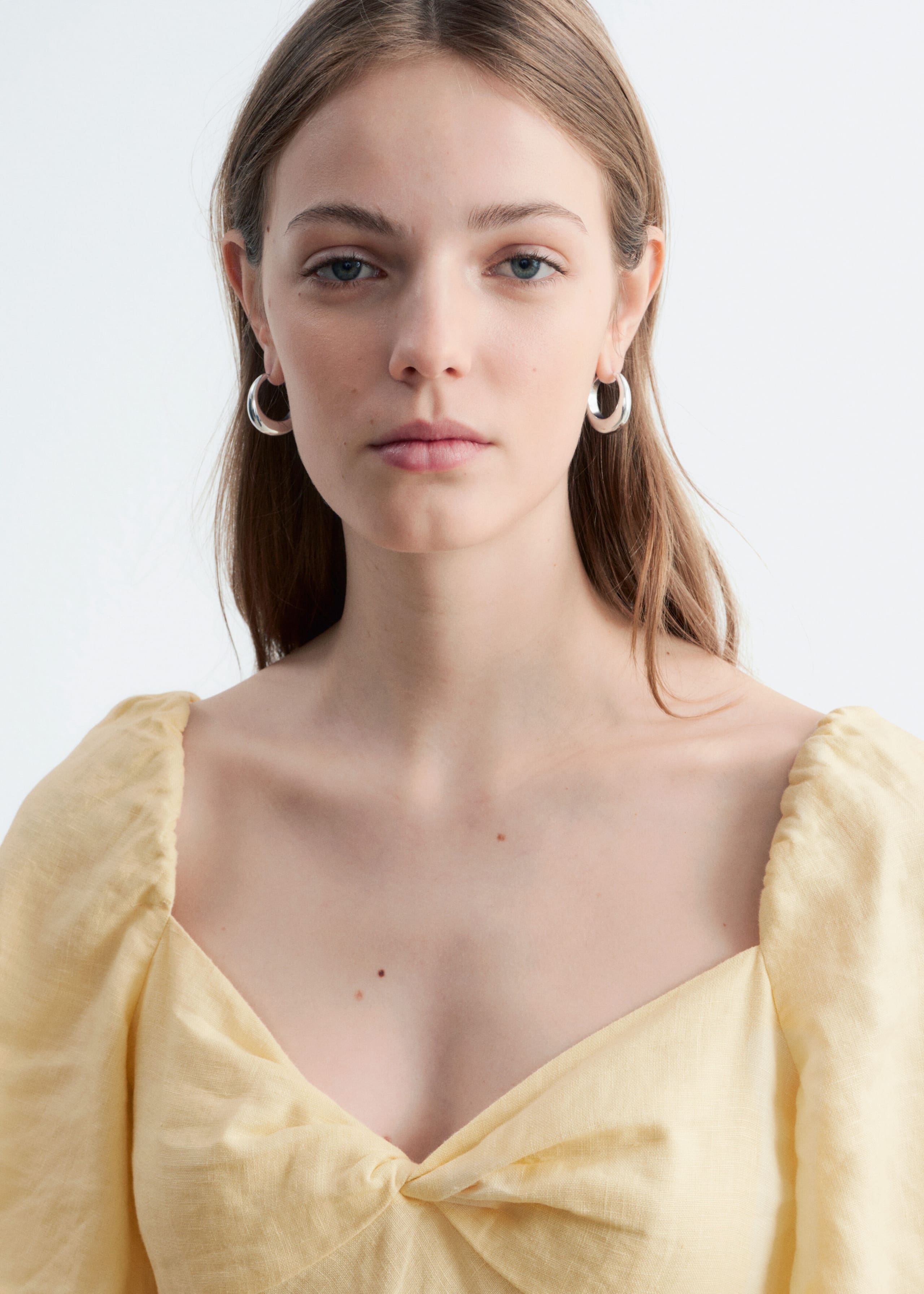 Image of Robe midi en lin