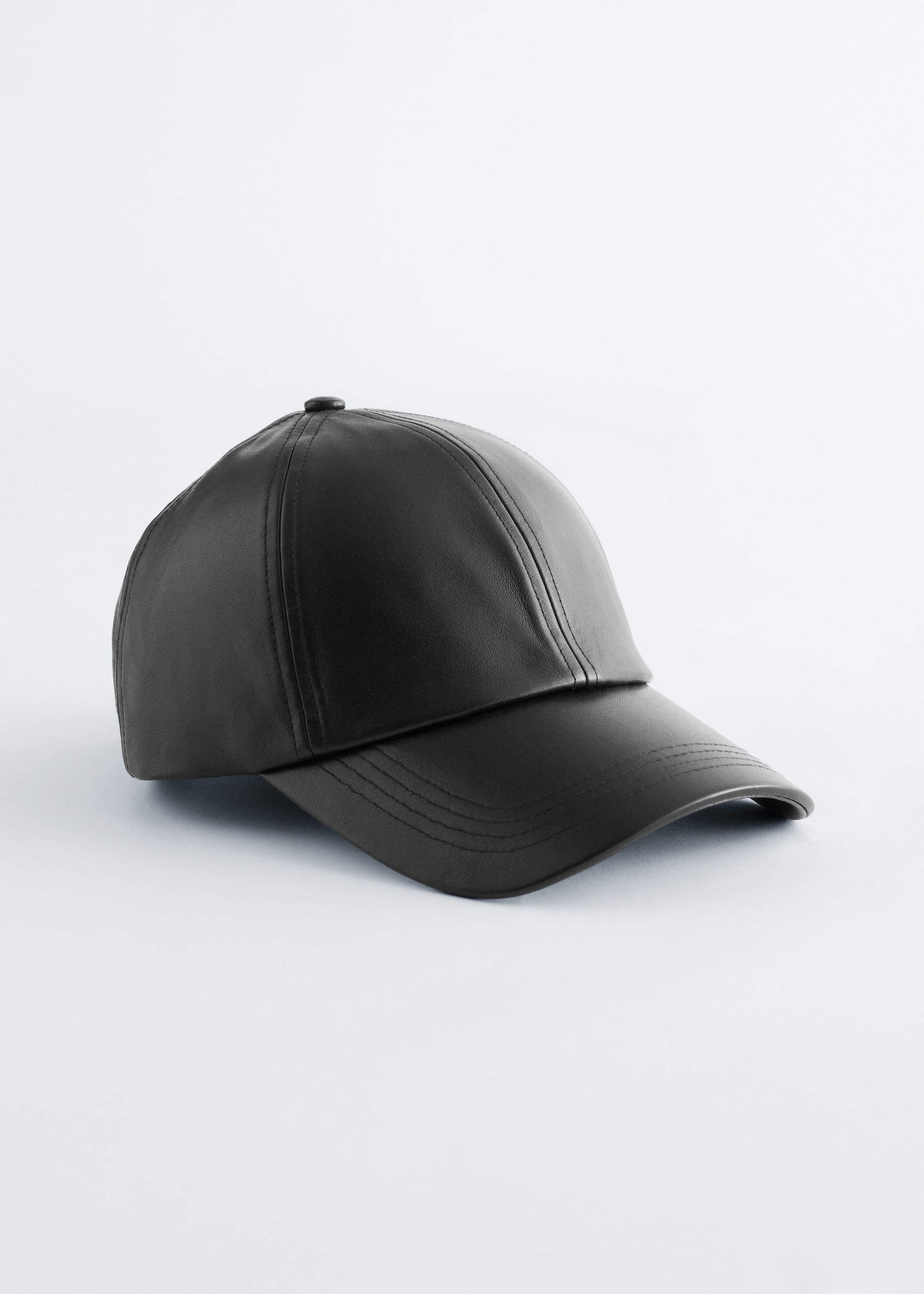 Image of Leather Cap