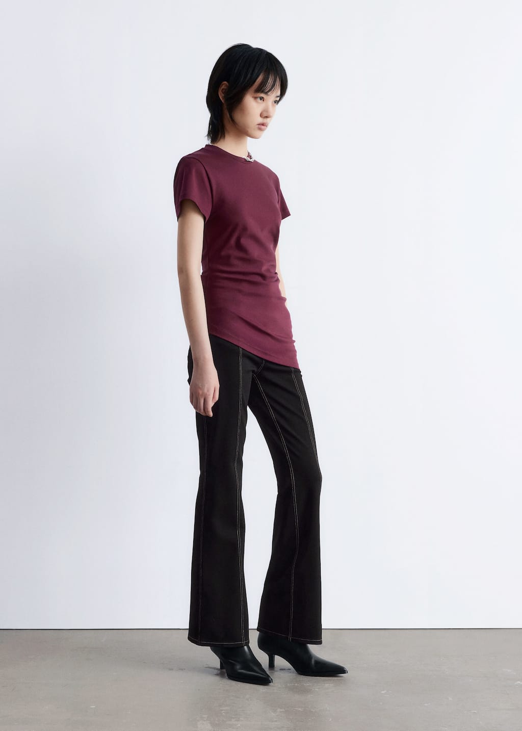 Image of Asymmetrisk t-shirt
