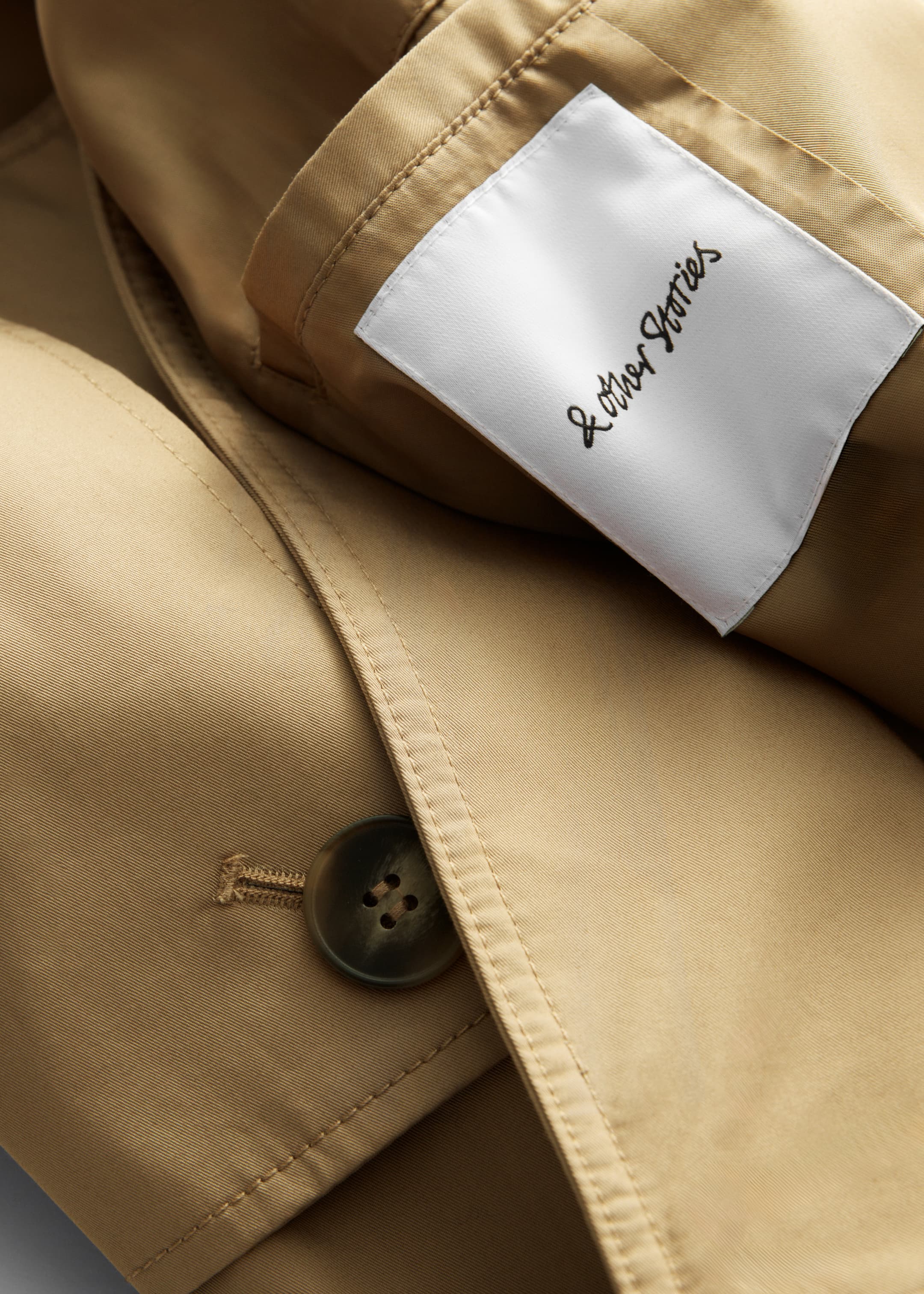 Grösseres Bild ansehen: Trenchcoat mit Gürtel - Khaki - DAMEN | H&M CH 11