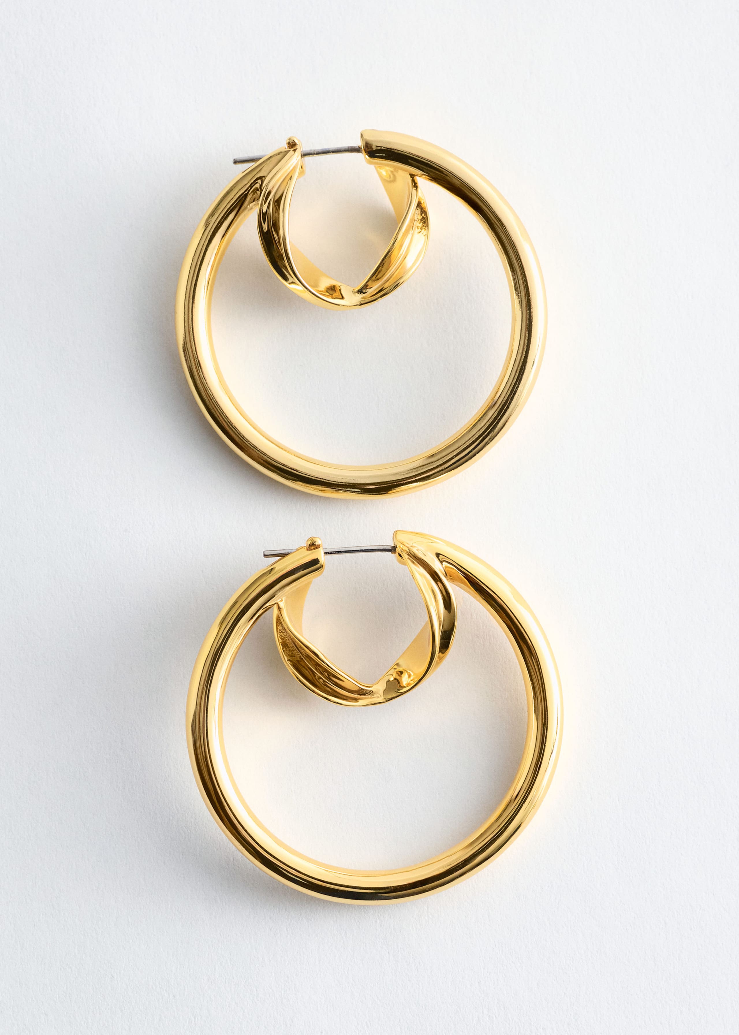 Image of Double Hoop Earrings