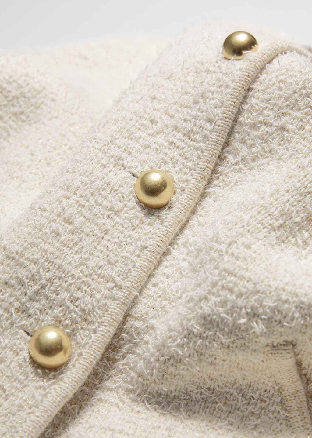 Textured Glitter Cardigan - {{variantName}} - Descriptive Detail