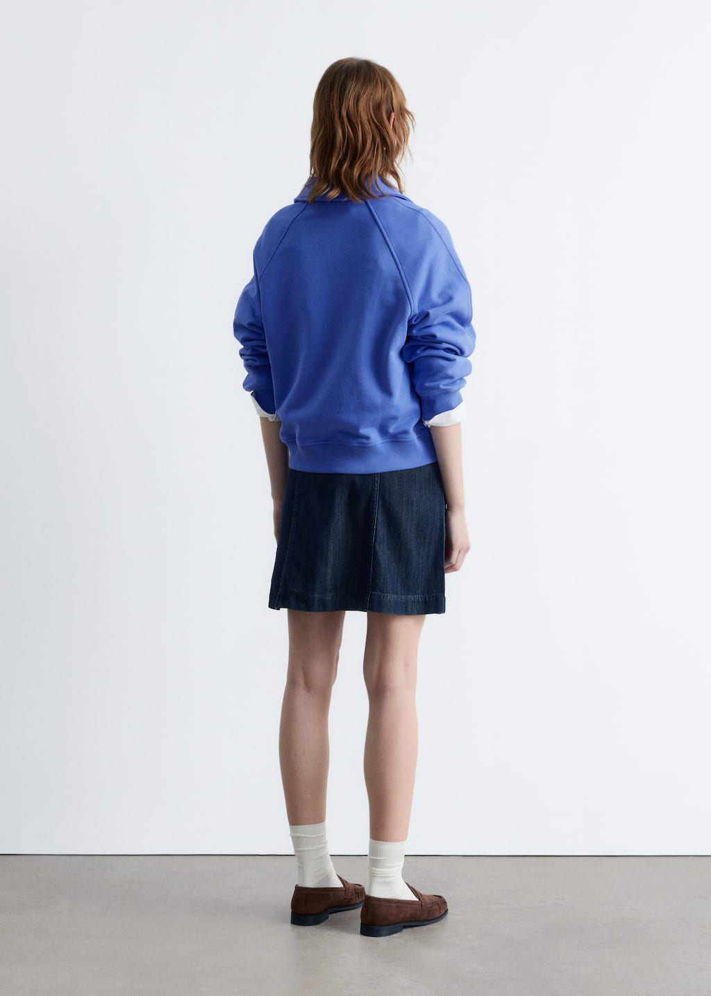 Image of Sudadera tipo polo con cuello