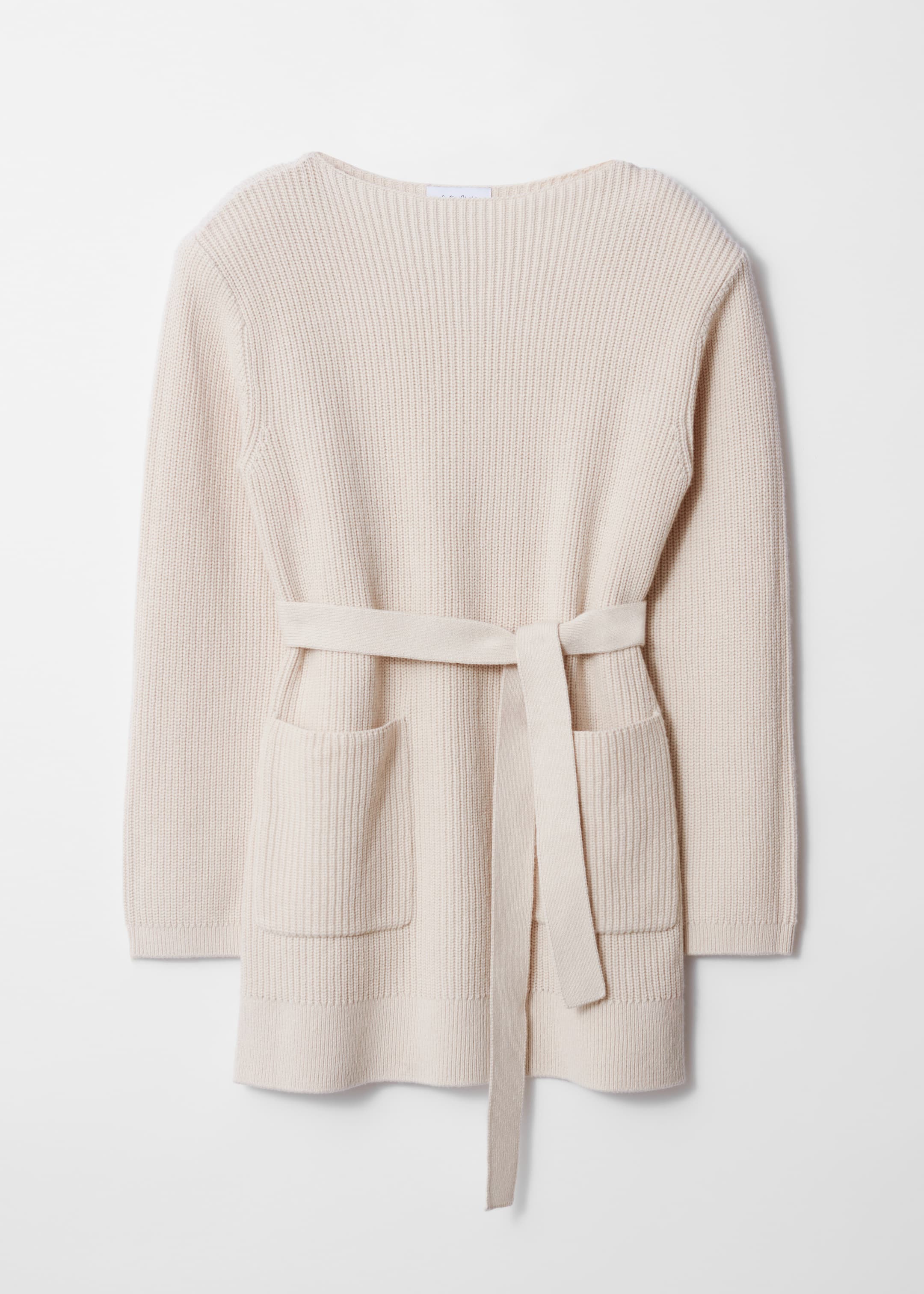 Vis større bilde: Minikjole i ull med belte - Beige - DAME | H&M NO 1