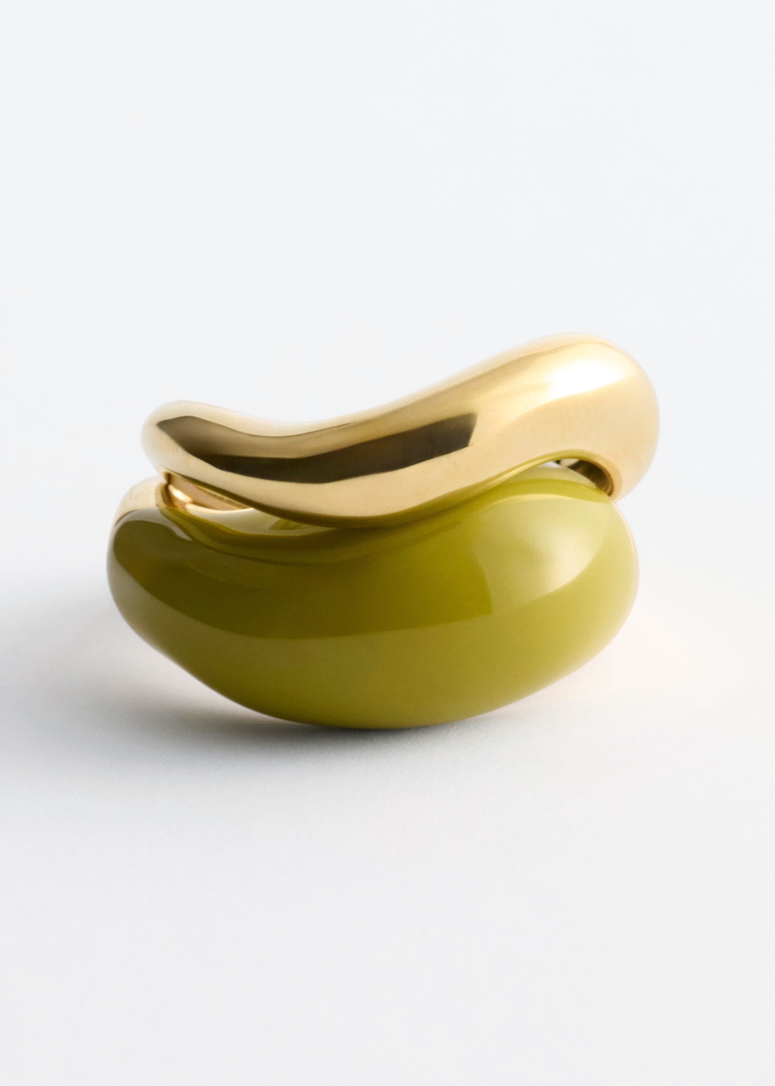 Image of Sculptural 2-Pack Ring Set