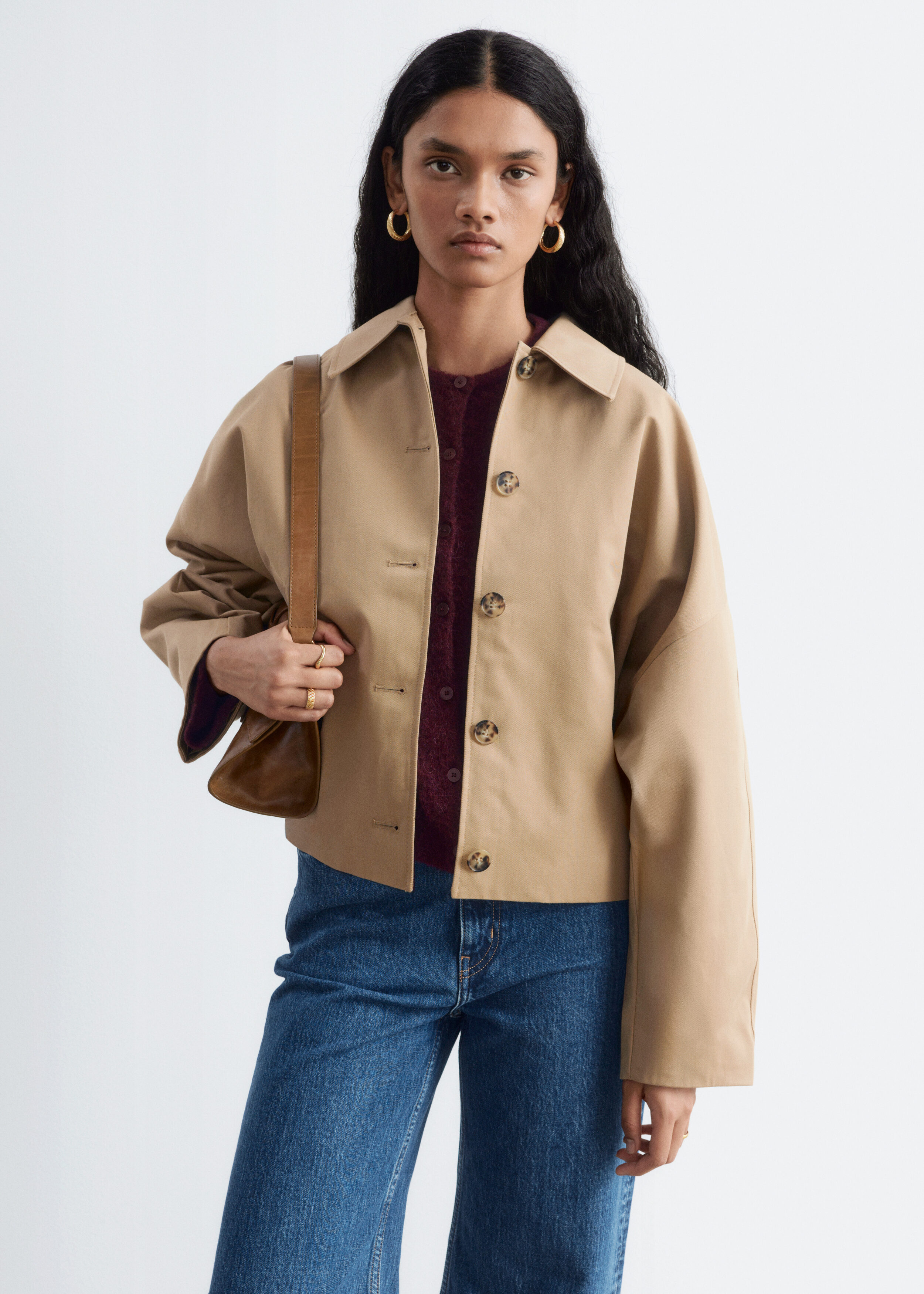 Boxy Jacket - Beige - Jackets - & Other Stories US