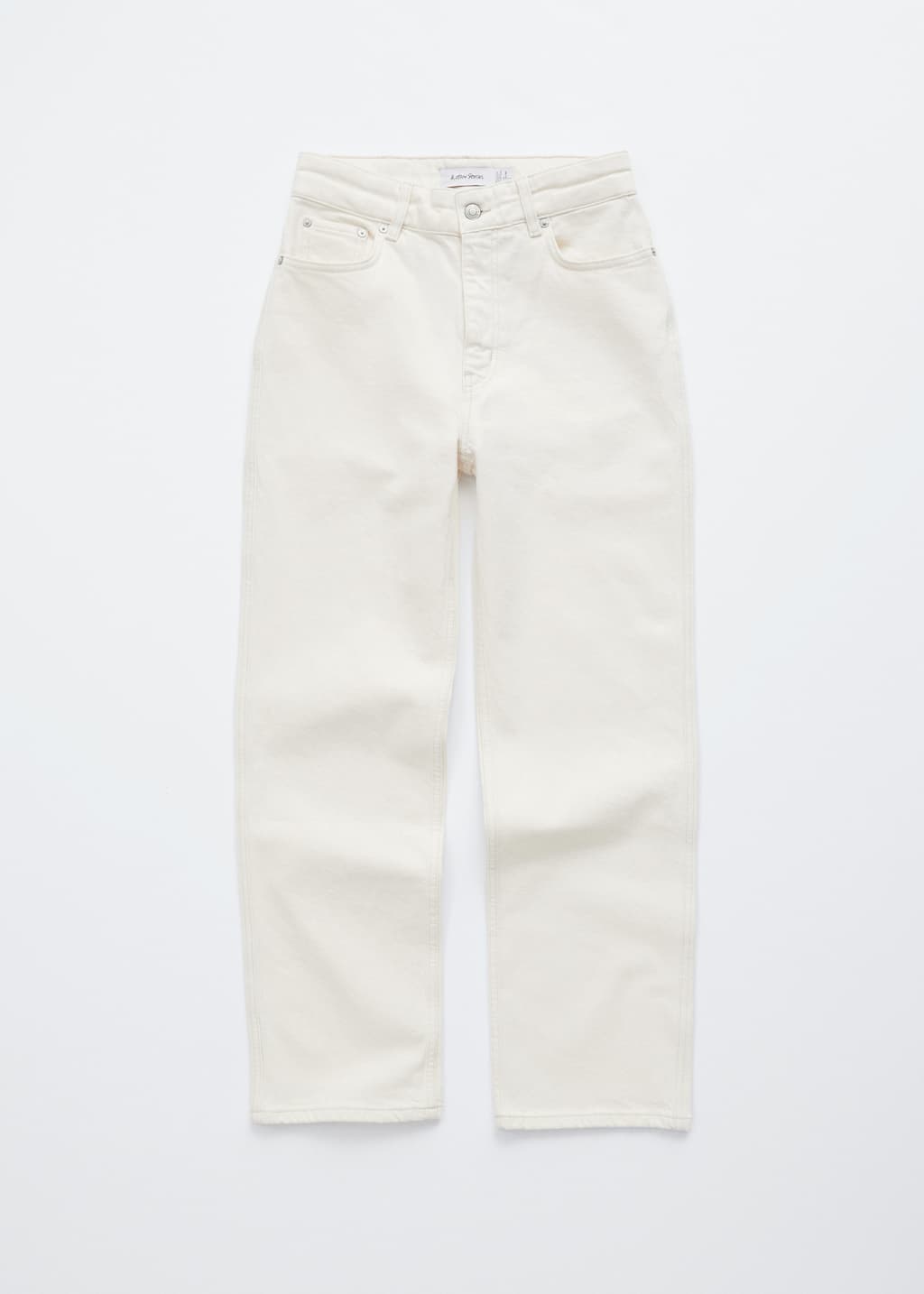 Image of Cropped Slim-Leg Jeans