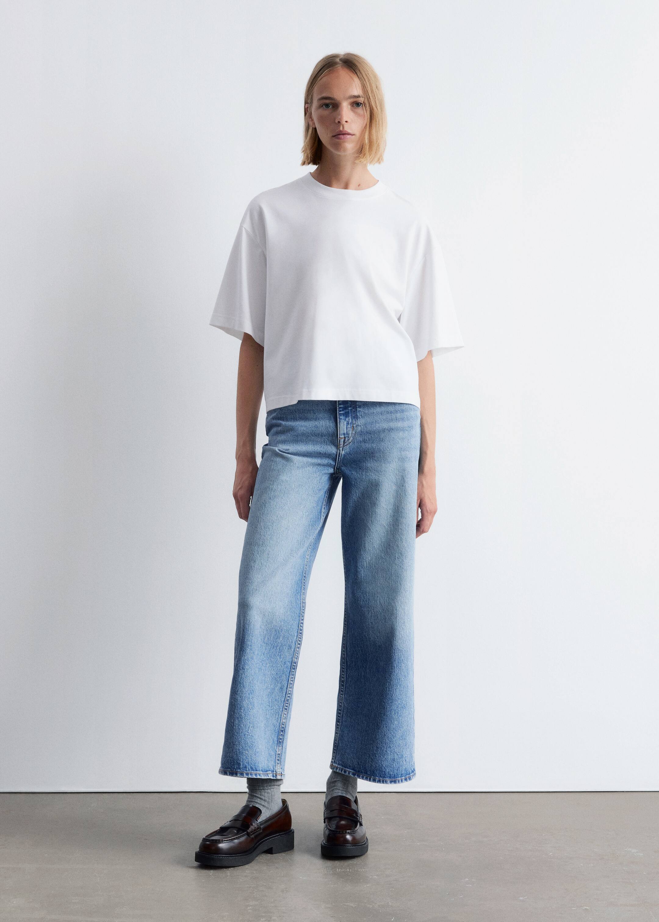 Zobraziť väčší obrázok: Voľné tričko - White - ŽENY | H&M SK 2