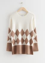 Beige/White