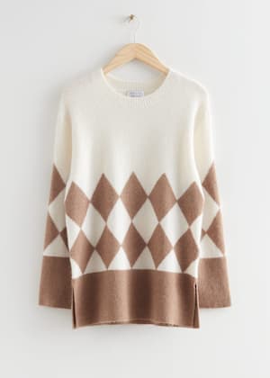 Beige/White