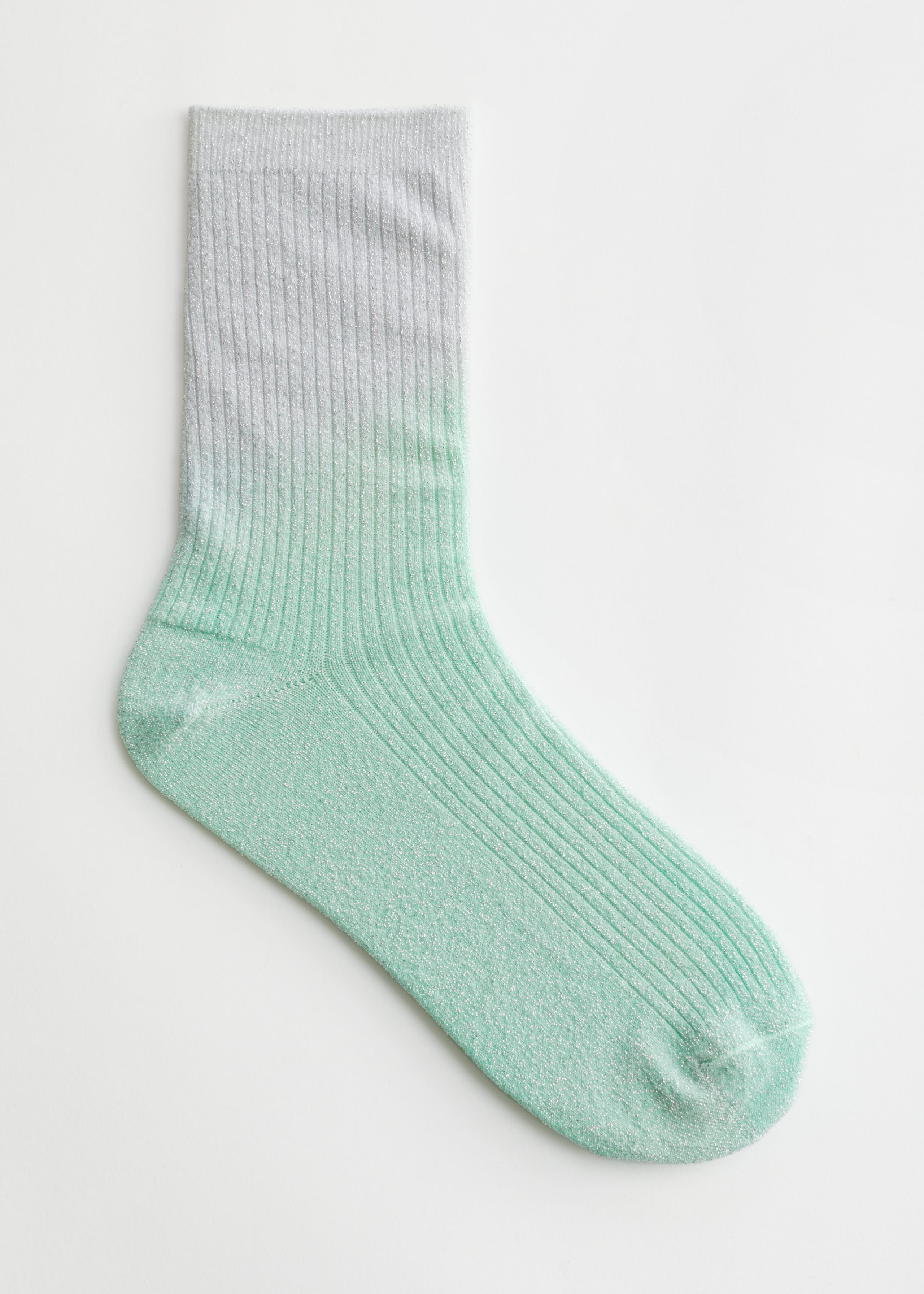 Gradient TieDye Socks - Green - Natura morta