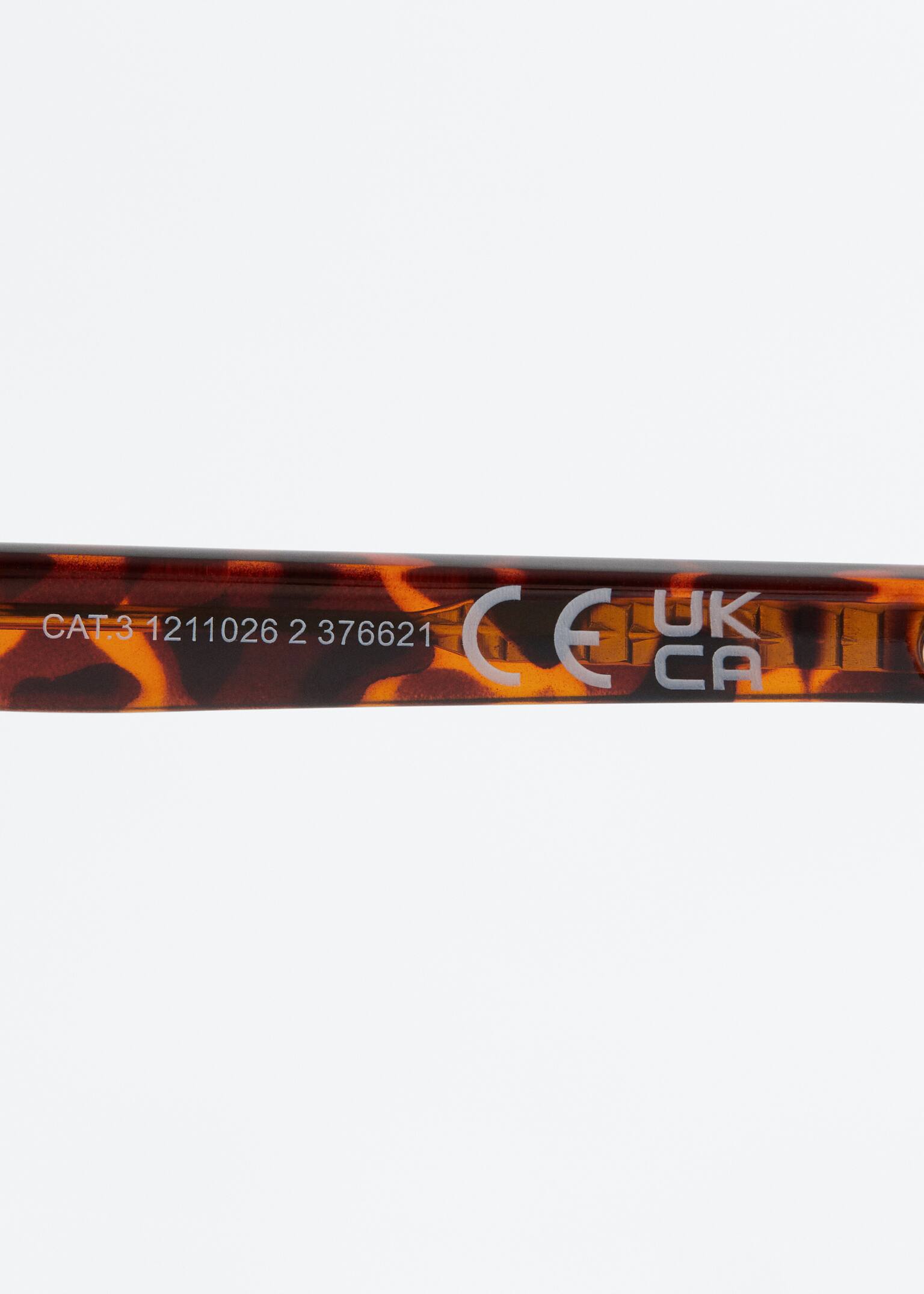 Classic Round Frame Sunglasses - Brown - 4