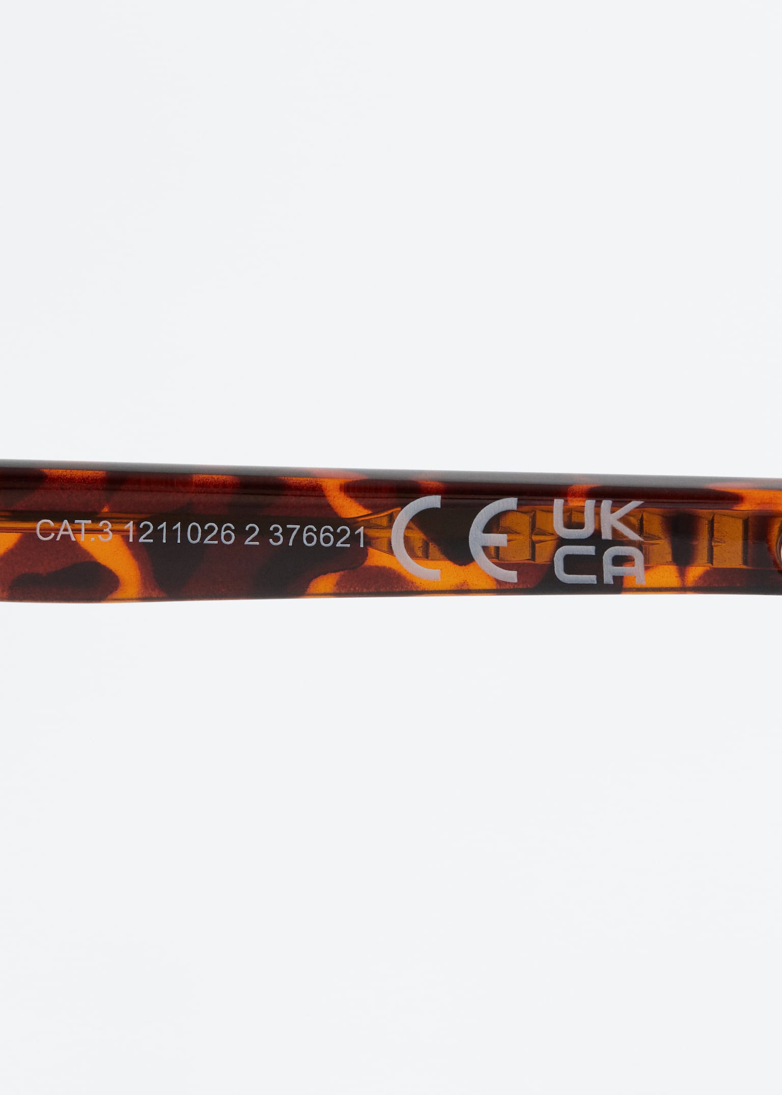 Klassische Sonnenbrille mit rundem Rahmen - Braun - 5