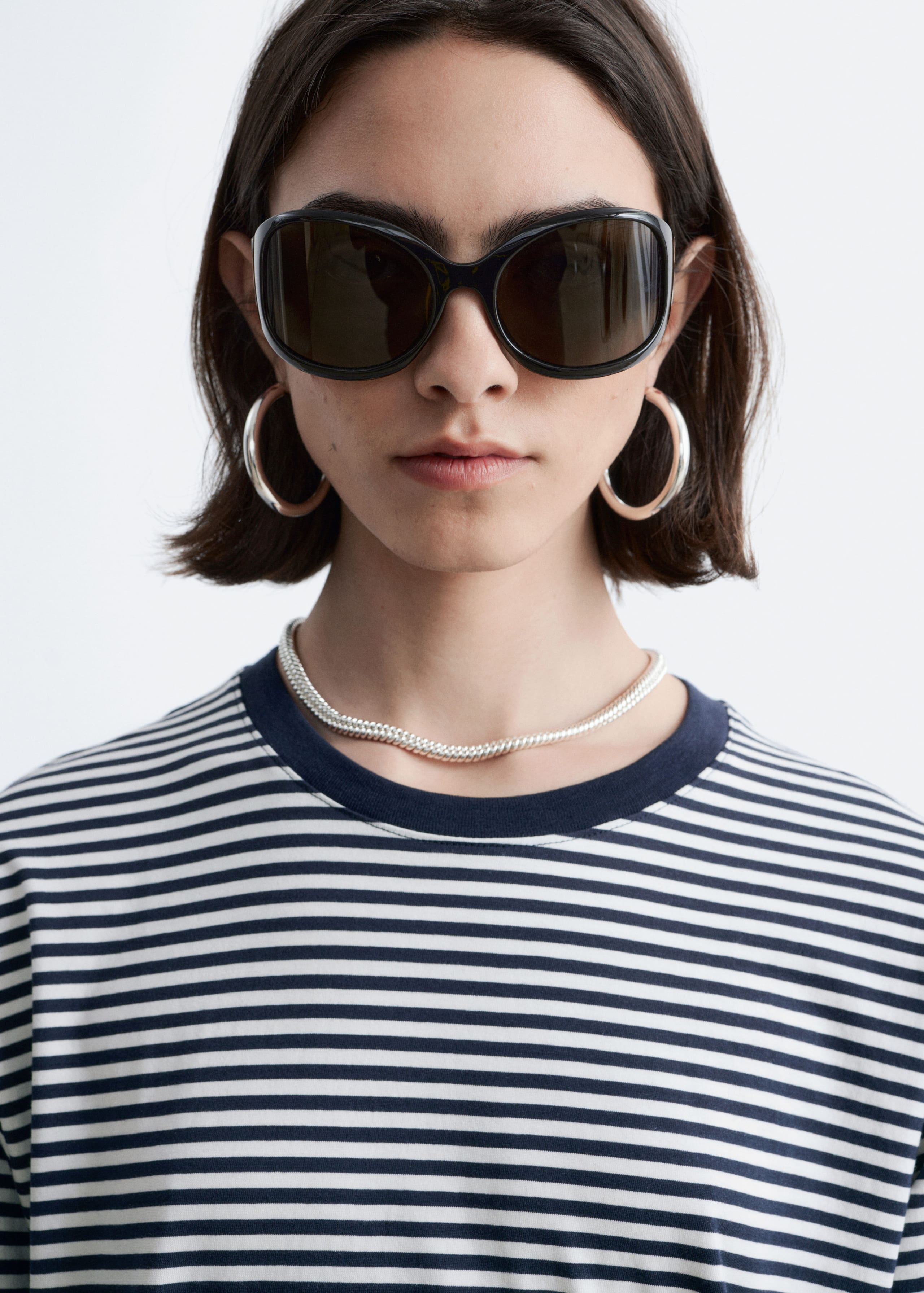 Image of Maglia in jersey a maniche lunghe