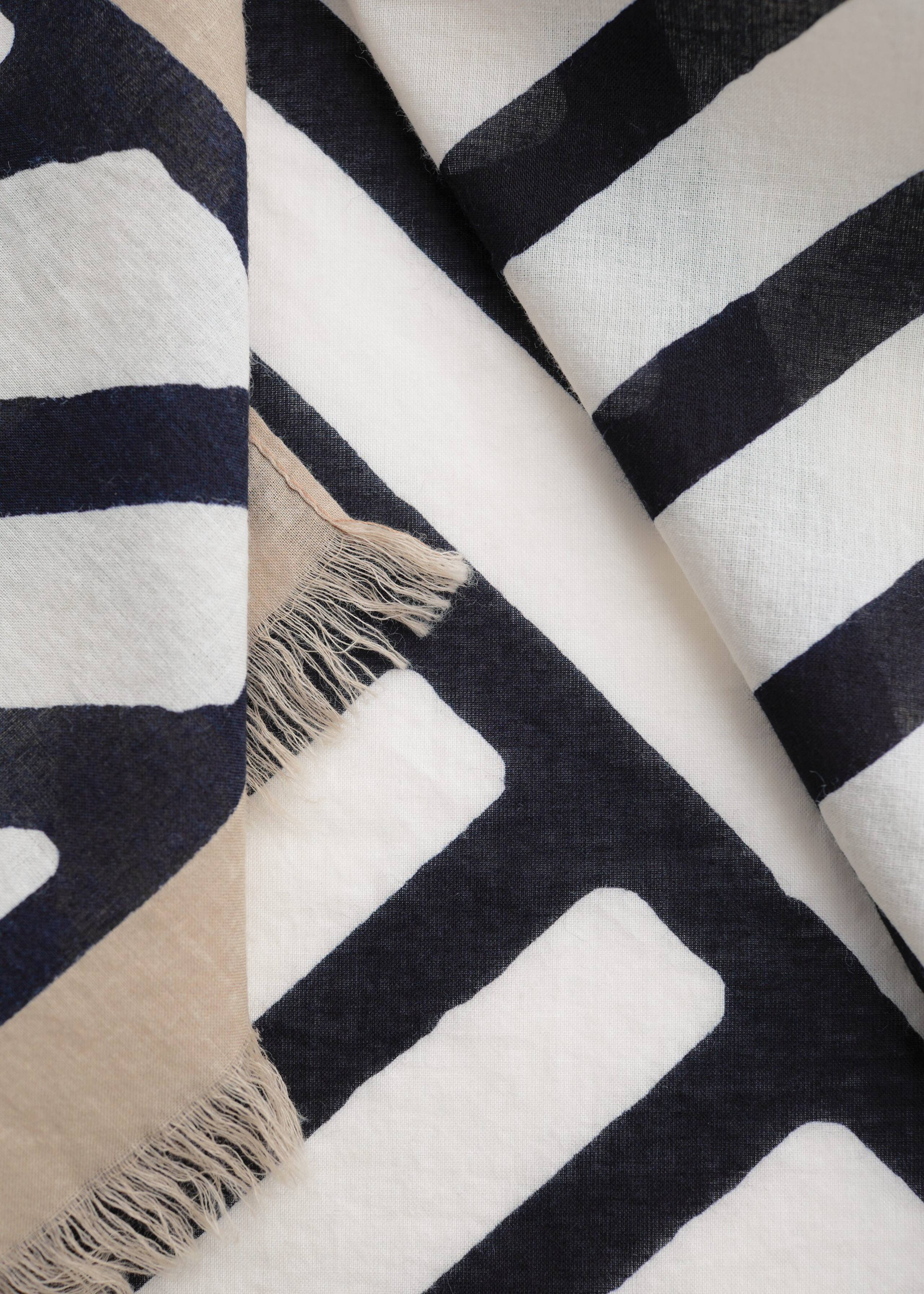 Printed Cotton Sarong - {{variantName}} - Descriptive Detail