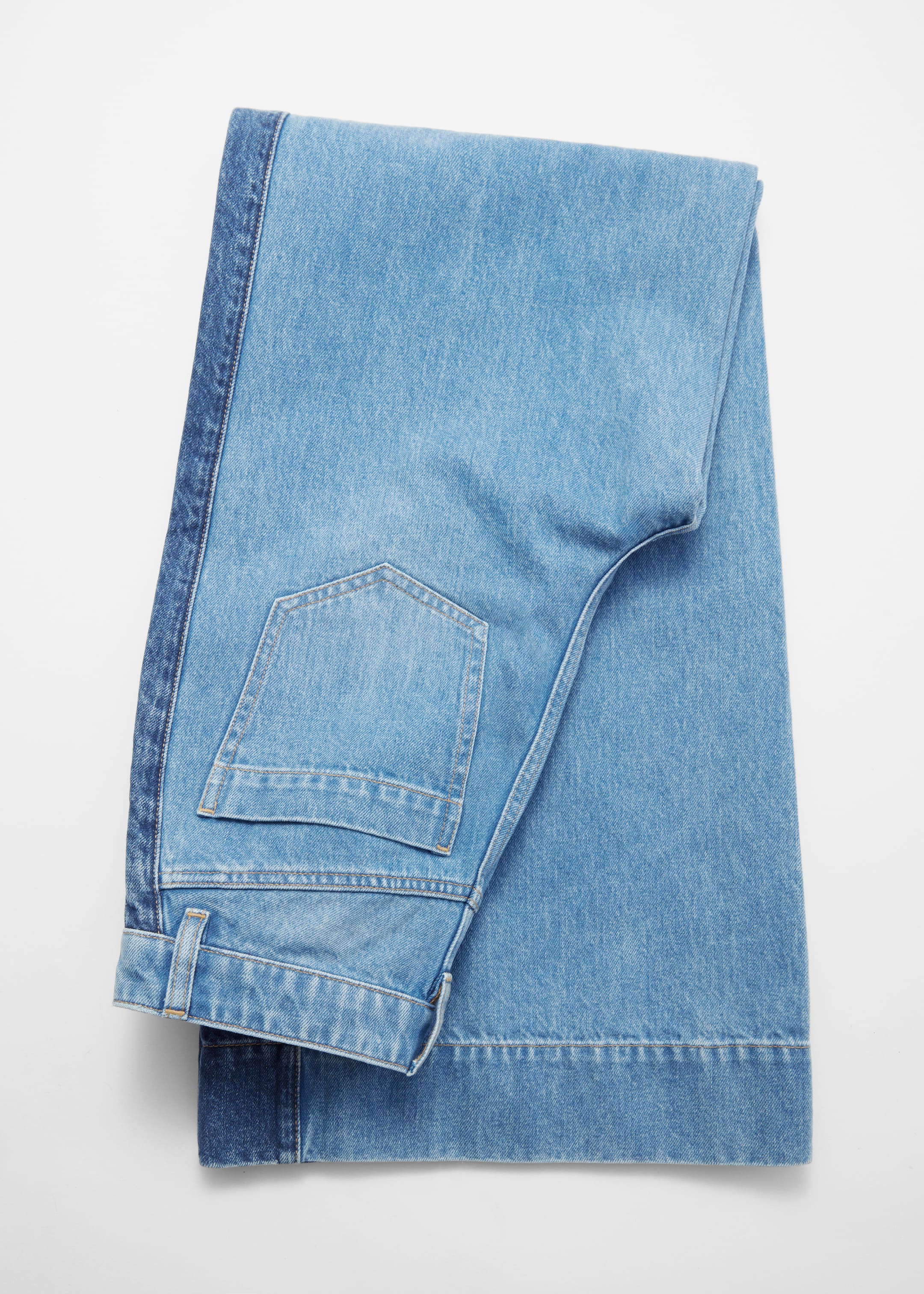 Größeres Bild ansehen: Jeans mit weitem, langem Bein - Mittelblau - Ladies | H&M DE 8