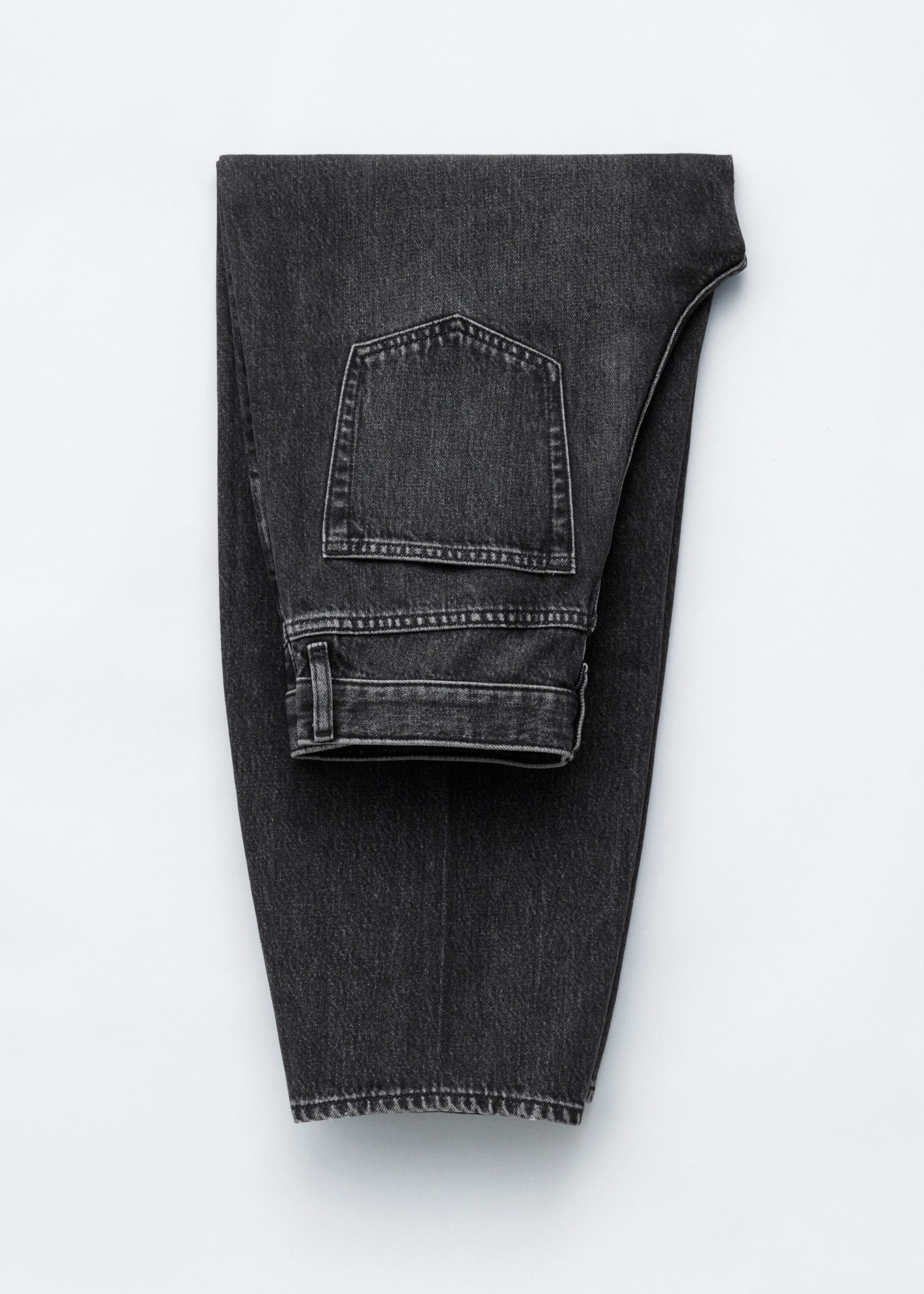 Barrel-Leg Ankle Jeans - Washed Blue - Still Life