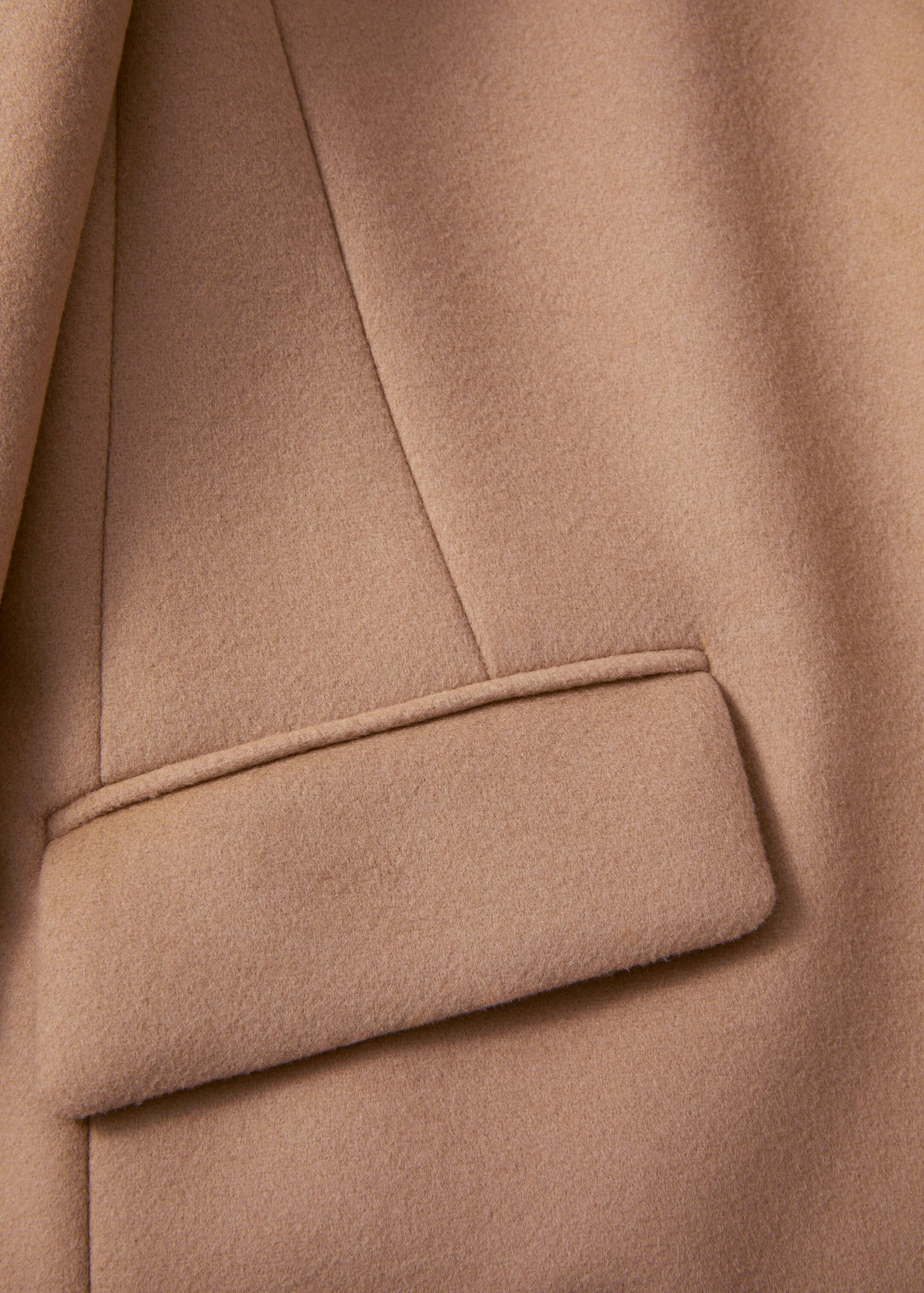 View larger image: Tailored Single-Breasted Coat - Camel - Ladies | H&M GB 10