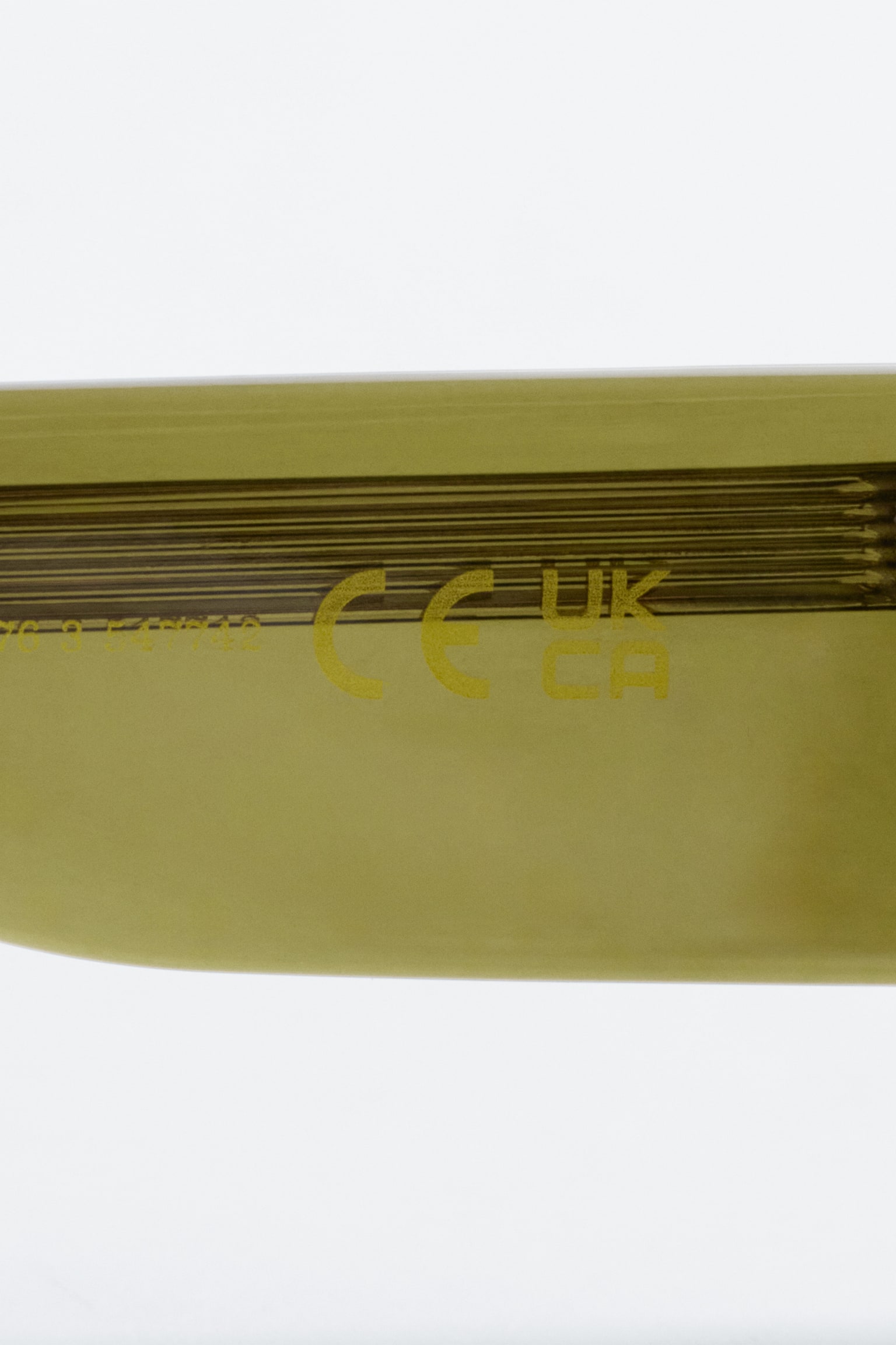 Gafas de sol oversize de estilo aviador - Verde/Carey marrón - 2