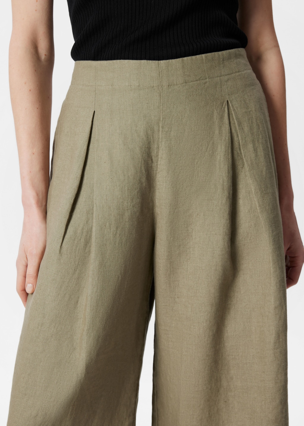 Image of Jupe-culotte en lin