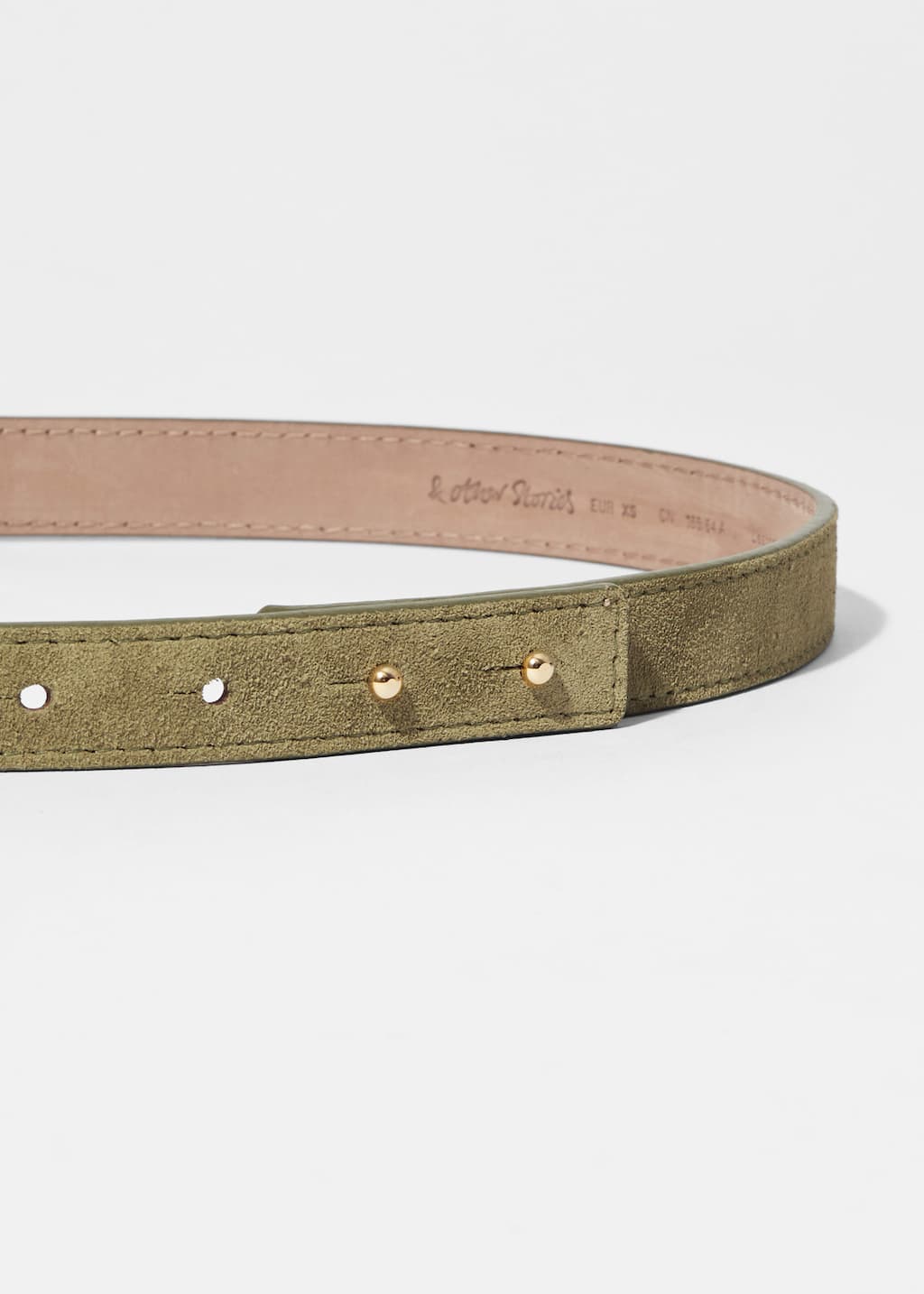 Image of Mid-Waist Leather Belt