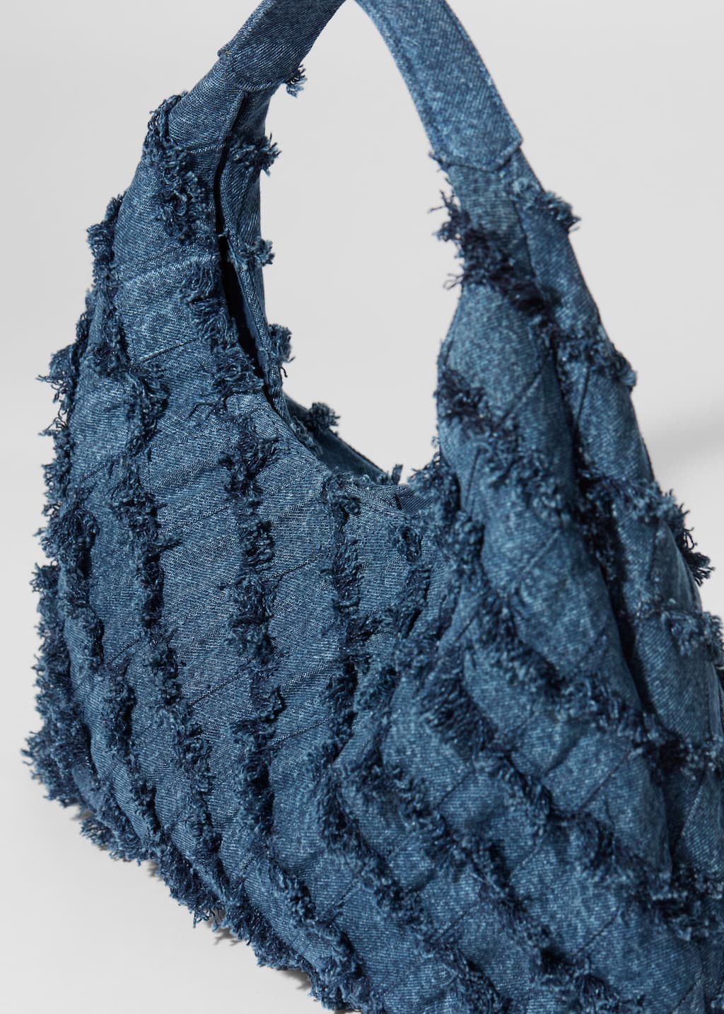 Image of Braided Denim Tote Bag
