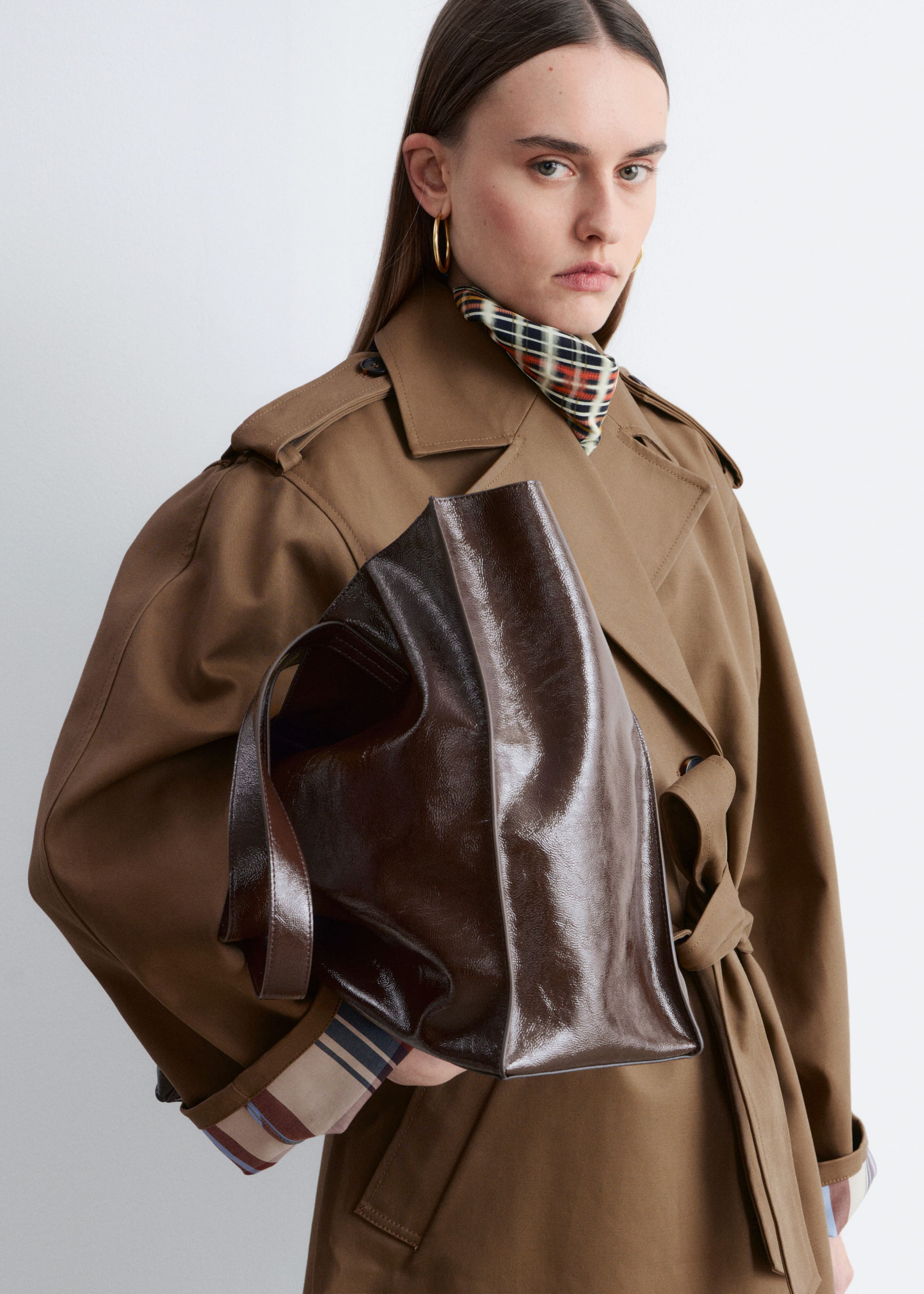 Image of Leather Tote Bag