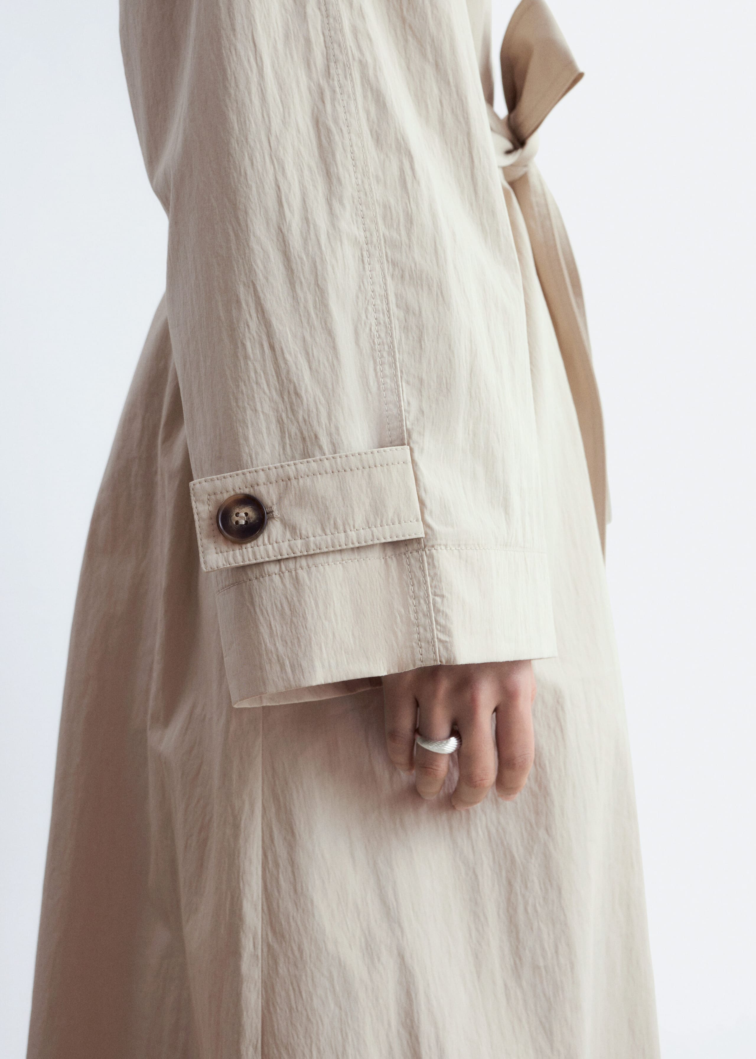 Image of Belted Car Coat
