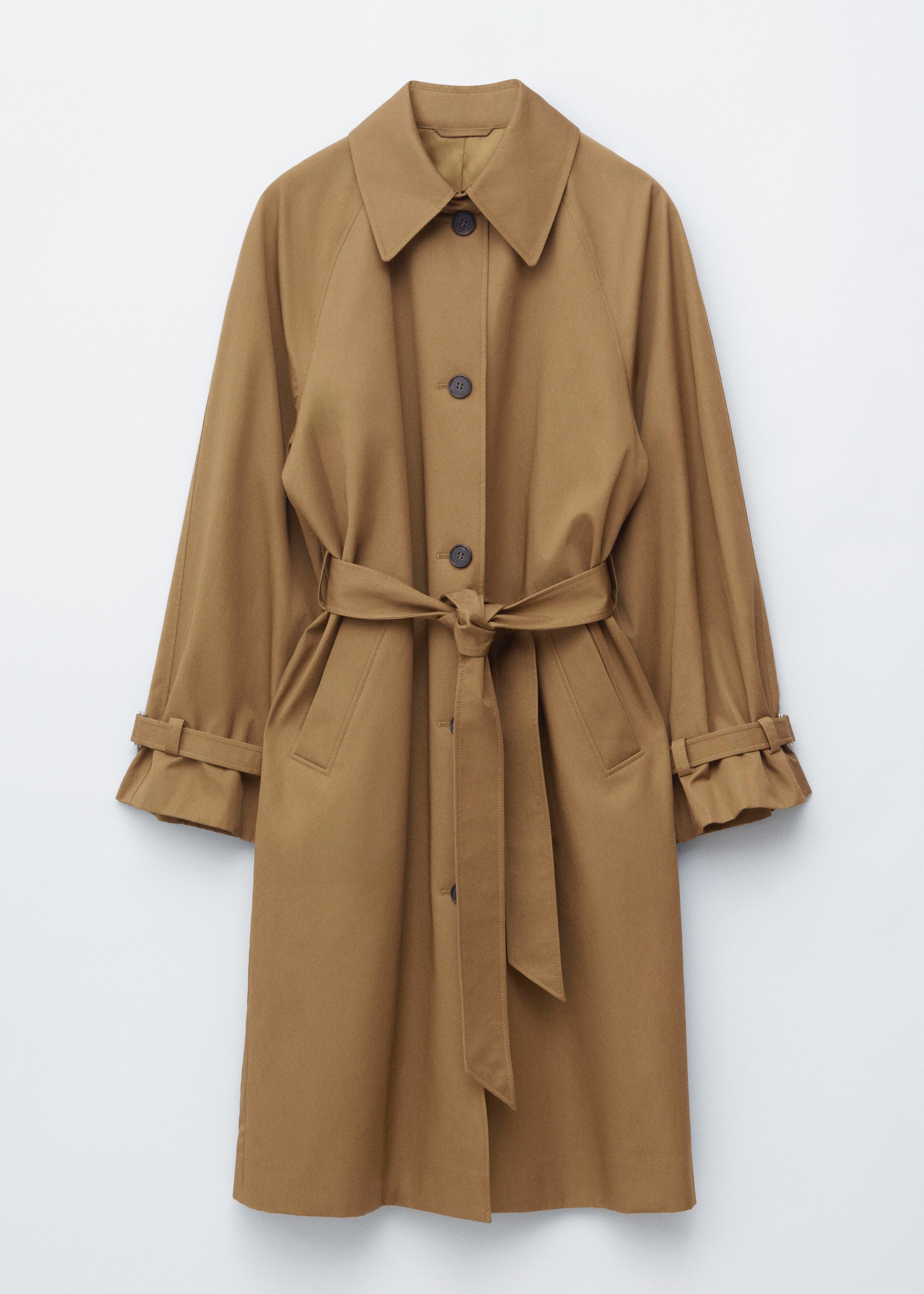Zobrazit větší obrázek: Belted Car Coat - Medium Brown - ŽENY | H&M CZ 8