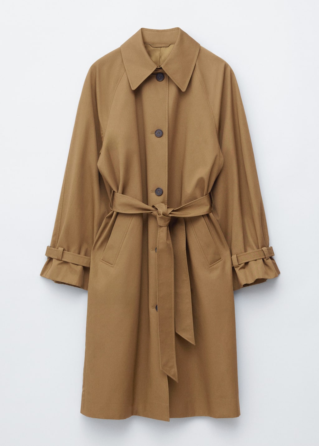 Image of Belted Car Coat