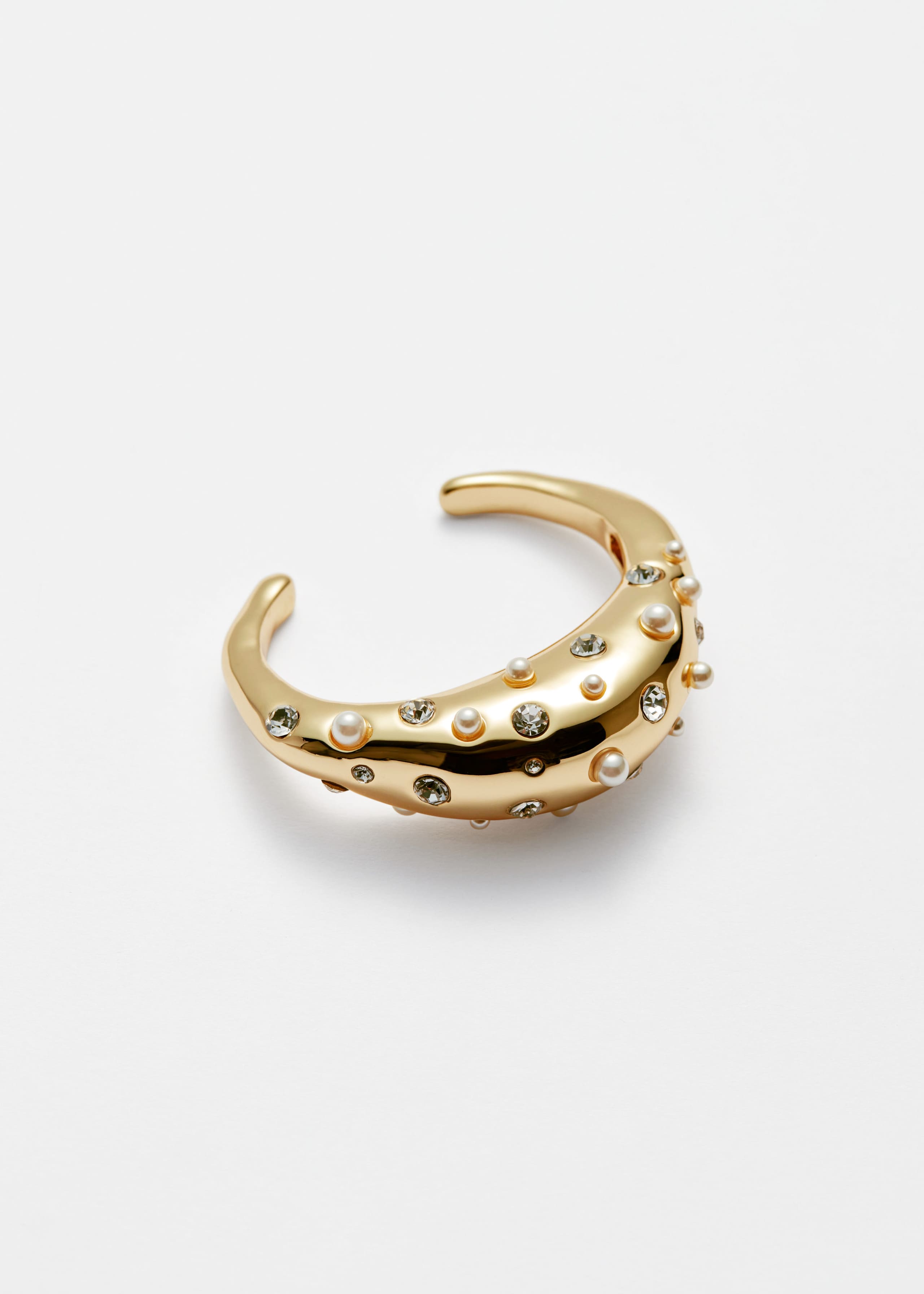 Ozdobna bransoletka mankietowa