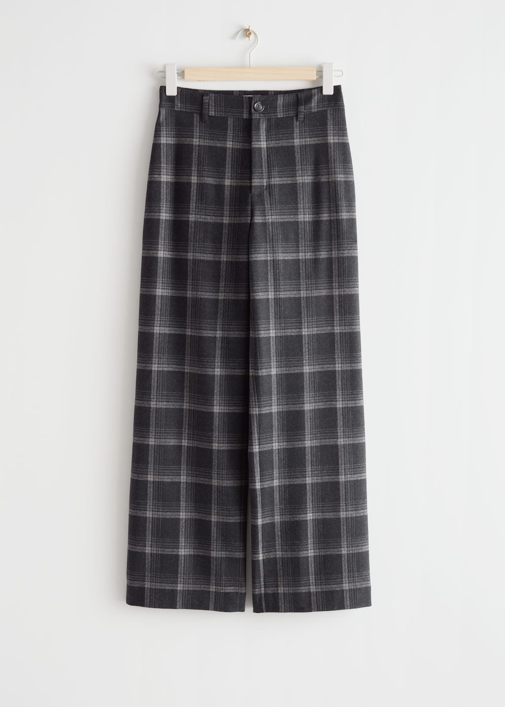 Wide Wool Trousers