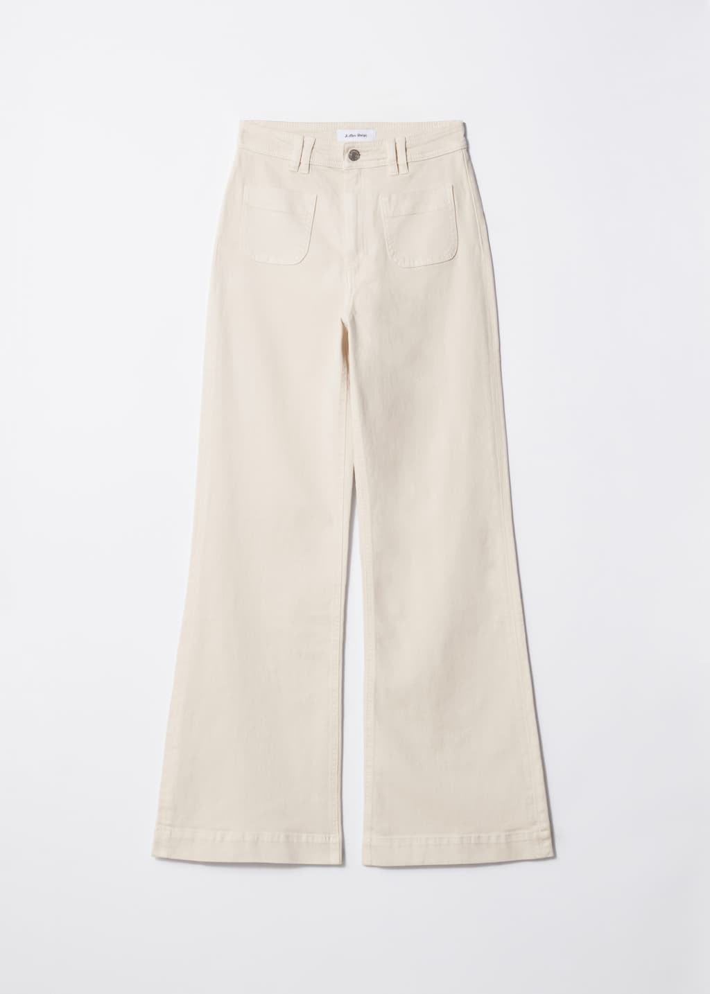 Image of High-Waist Flared Jeans