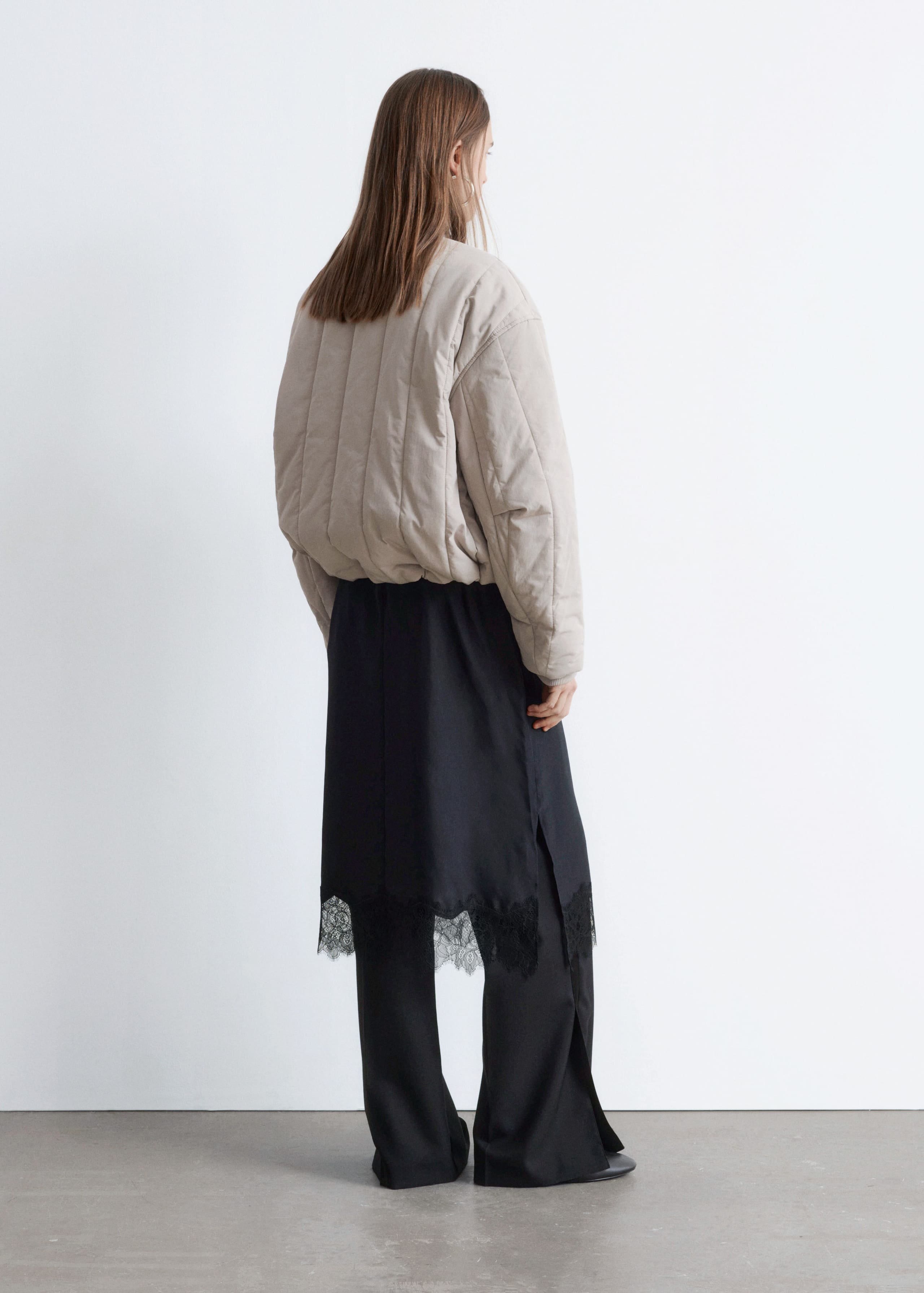 Image of Oversized Bomber Jacket