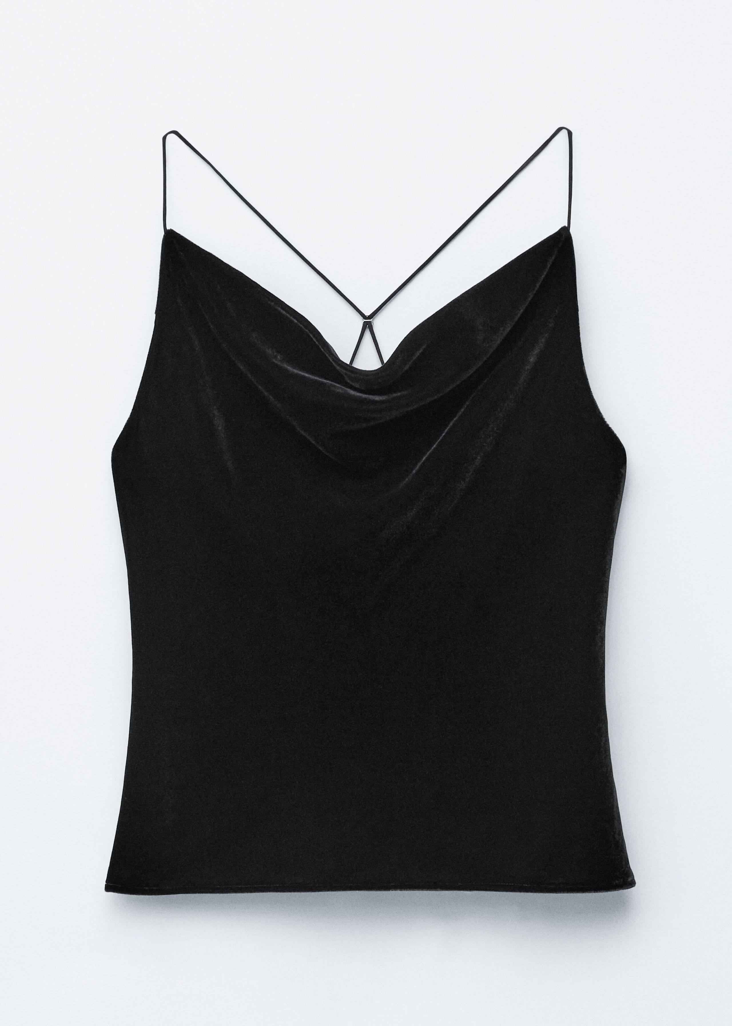 Image of Trägertop aus Samt