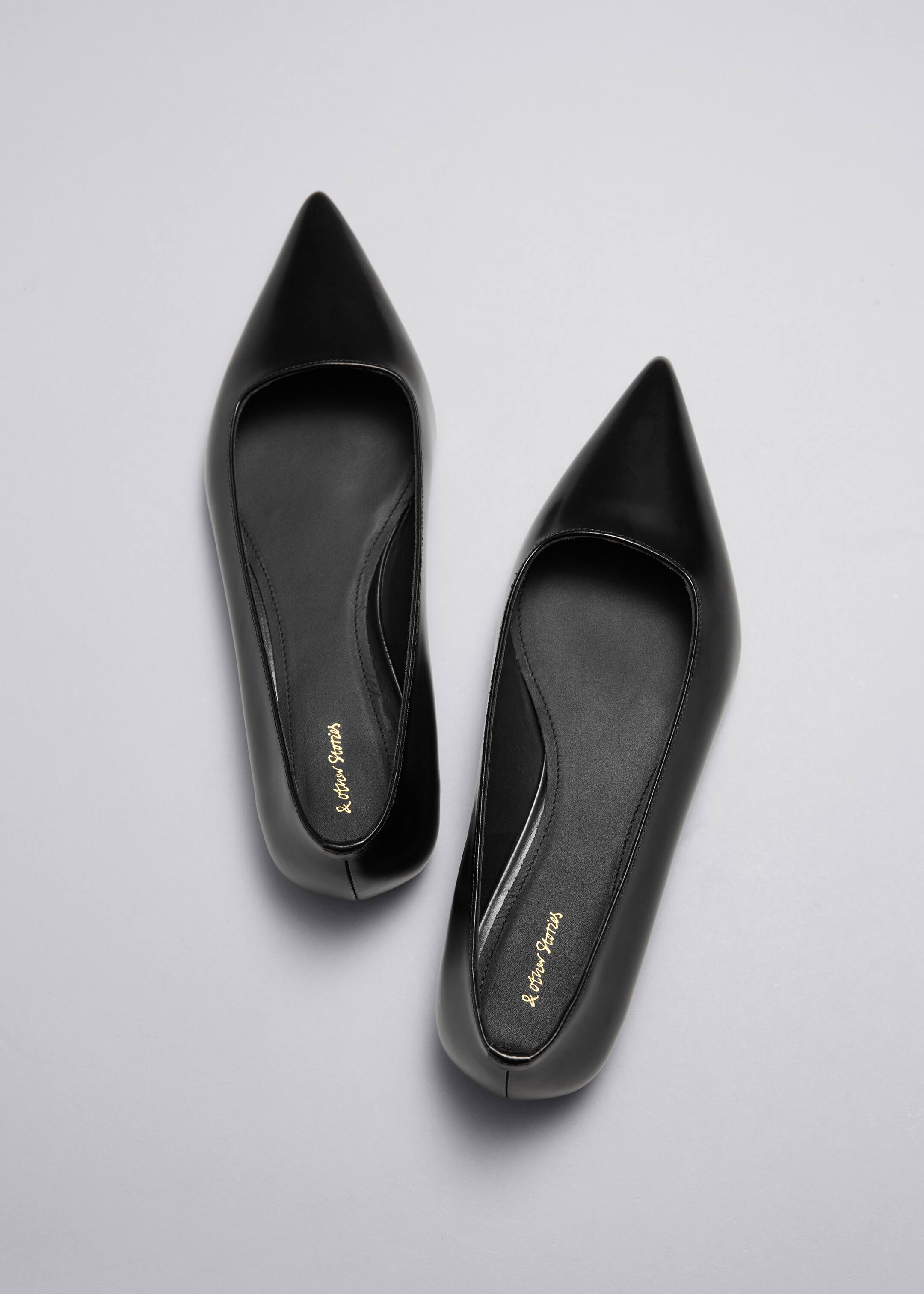 View larger image: Point-Toe Ballet Flats - Black - Ladies | H&M GB 3