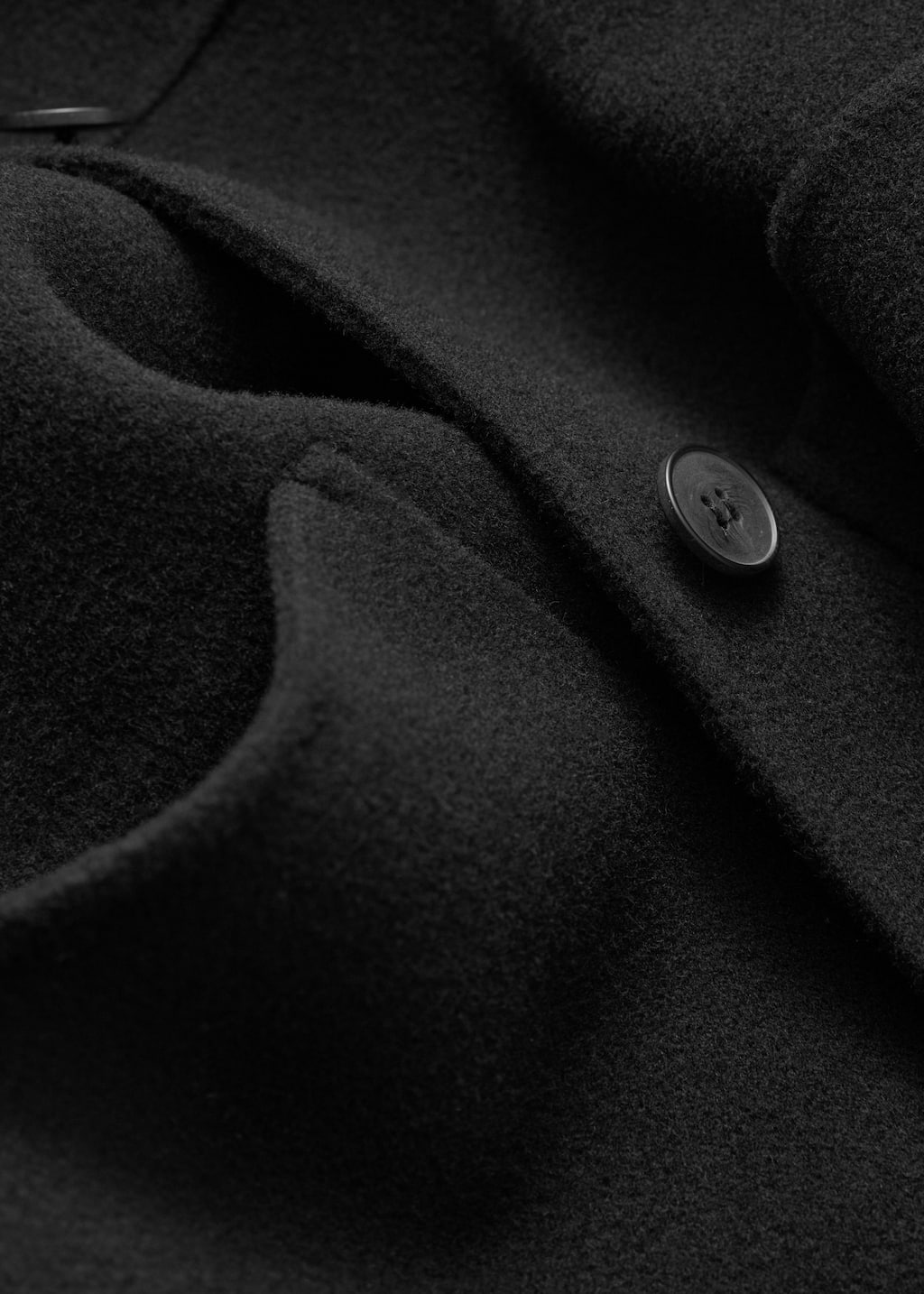 Image of Collared Wool Jacket