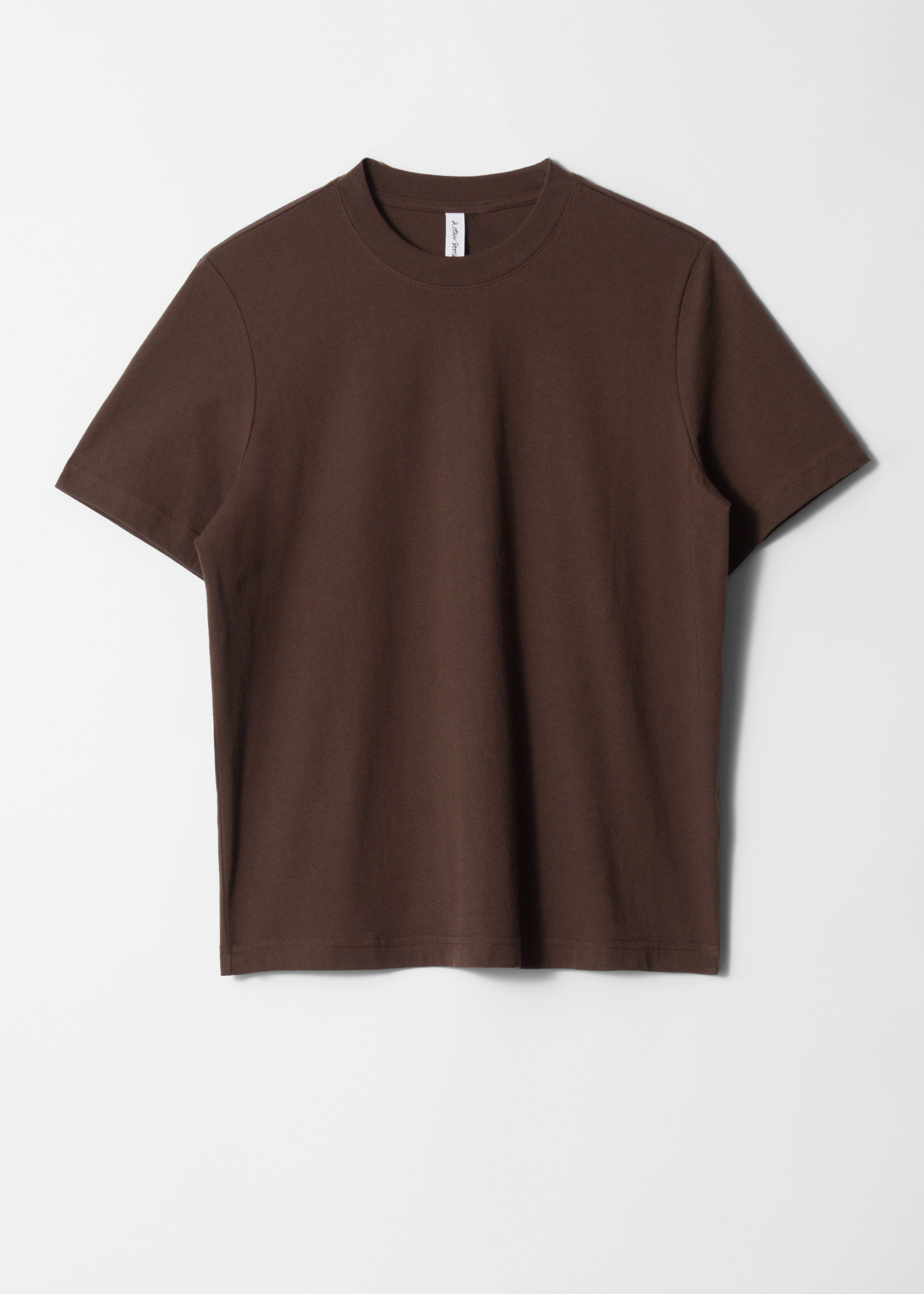 Tシャツ・カットソー BROWNBREATH TAG TEE DARK BROWN BKMMSTB01DB TAG RB TEE - BLACK - Brownbreath Online Store