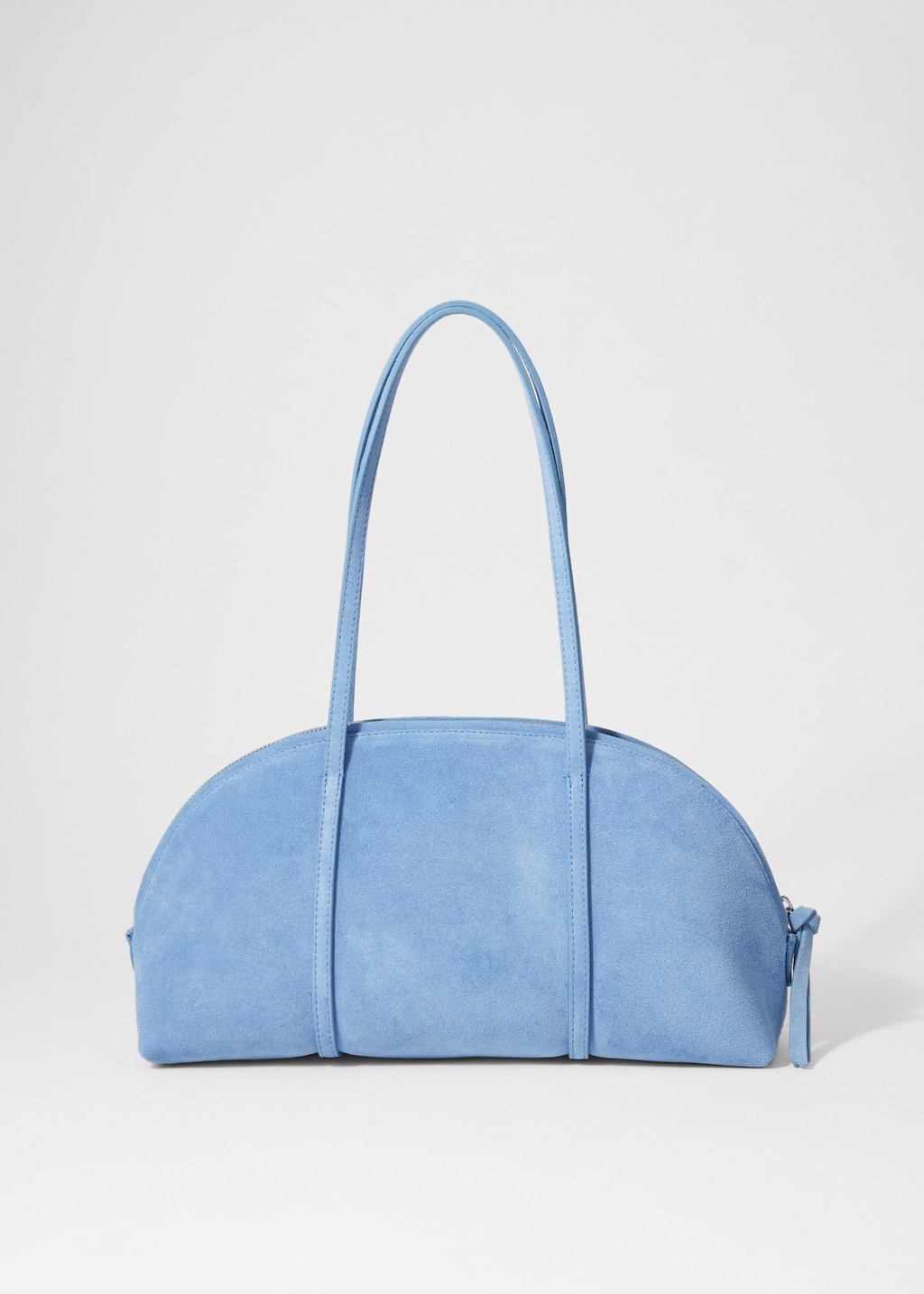 Image of Suede Bowling Bag