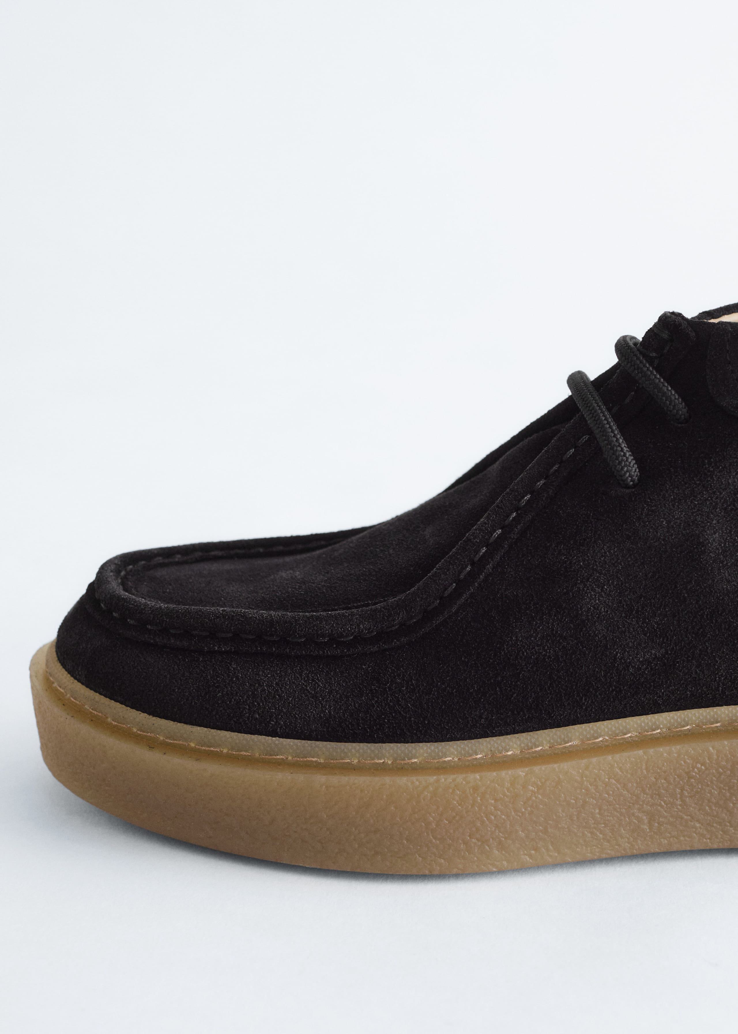 Image of Platform Suede Desert Boots