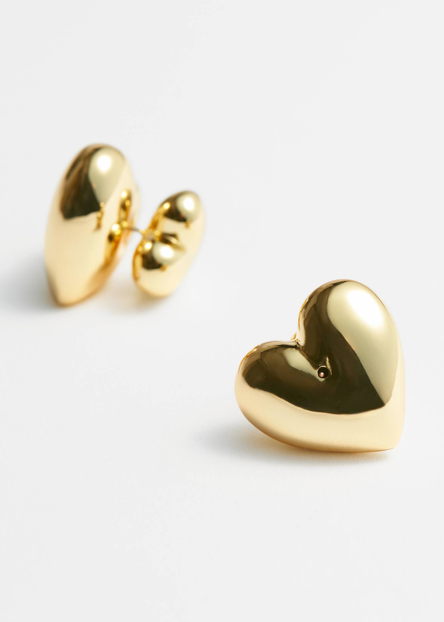 Heart Earrings - Gold/Silver