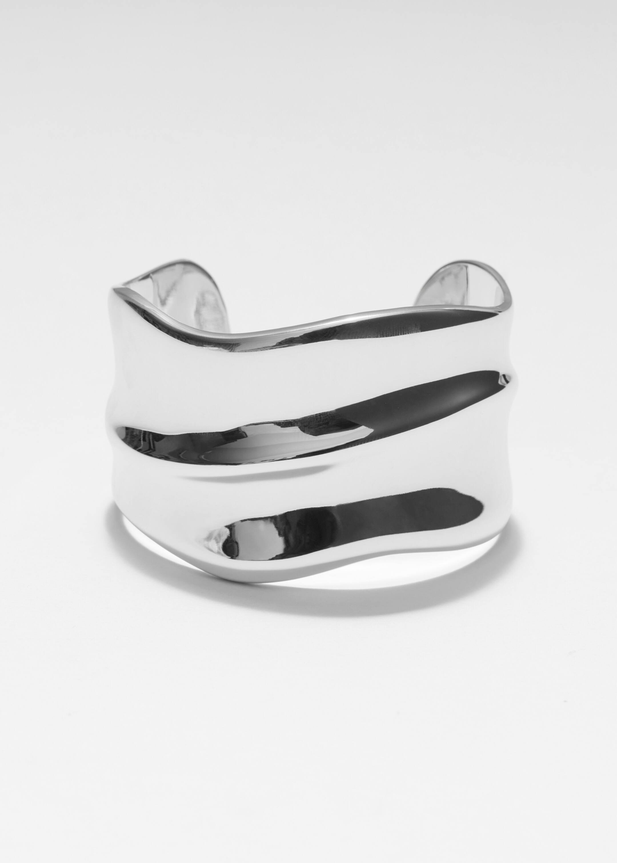 Visualizza immagine più grande: Bracciale rigido ondulato - Argento - DONNA | H&M IT 2