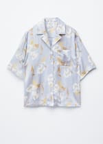 Light Blue/Floral