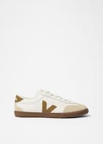 Ivory/Dusty brown