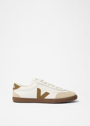 Ivory/Dusty brown