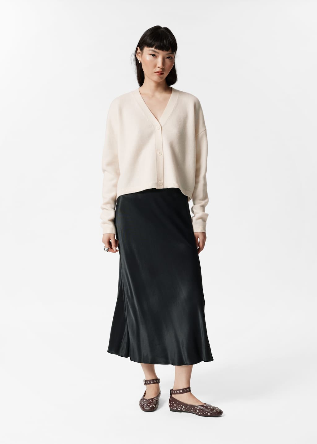 Image of Relaxed Wool Cardigan