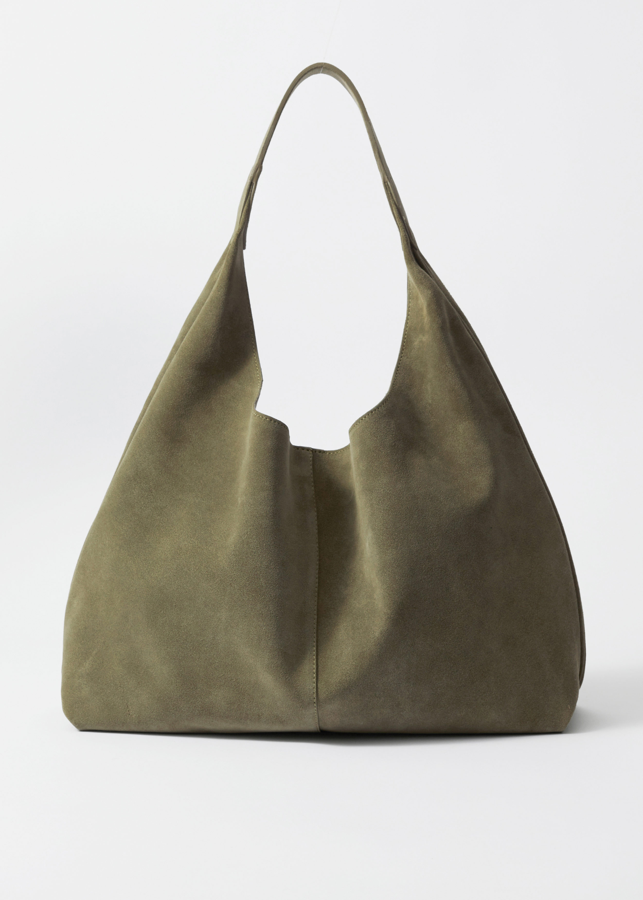 “& Other Stories” Large Suede Tote Cognac Large Suede Tote Bag - Cognac - Bags - & Other Stories NL
