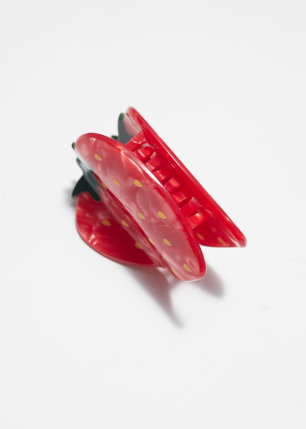 Image of Pince à cheveux fraise