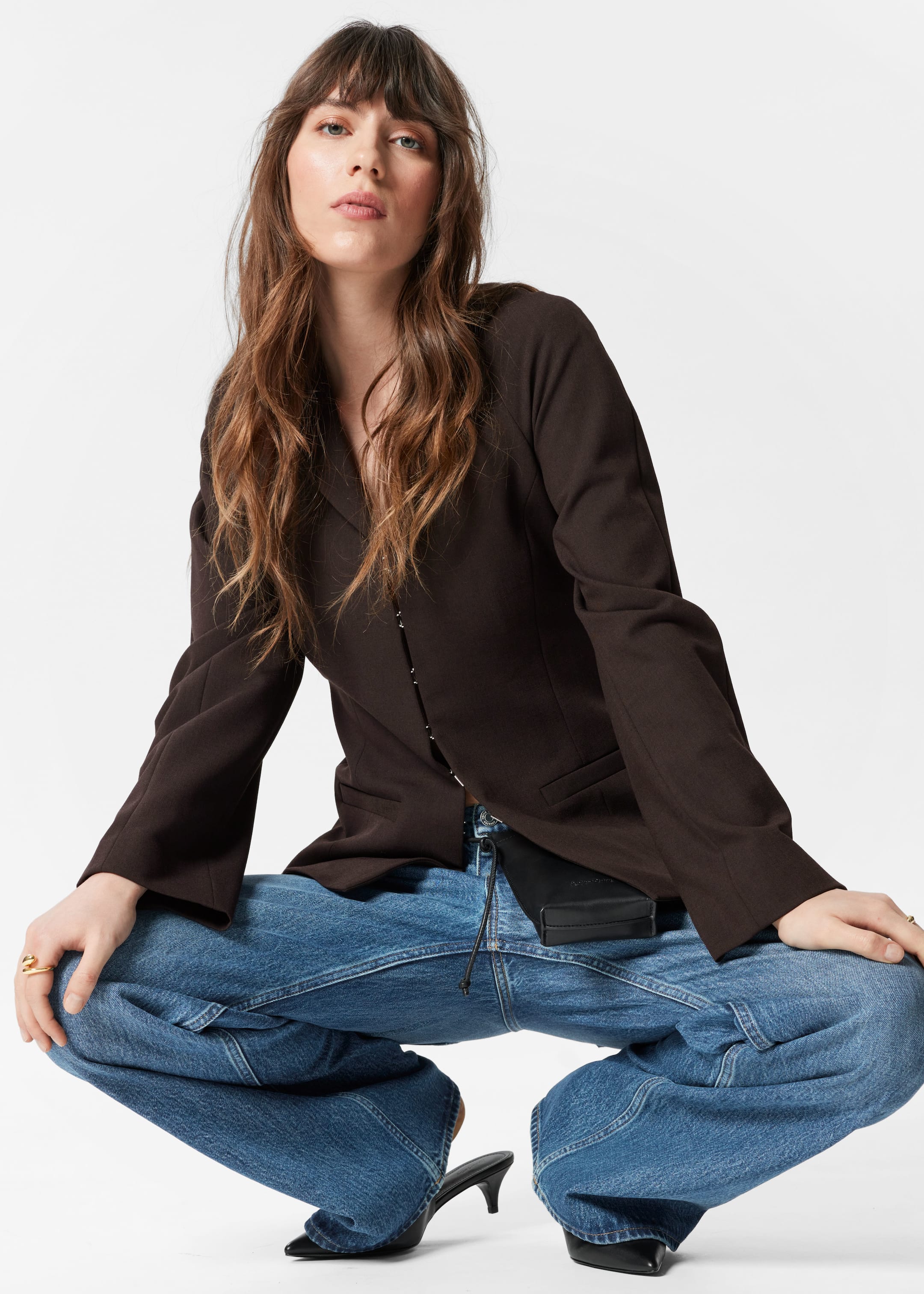 View larger image: Wide-Leg Jeans - Blue - Ladies | H&M GB 2