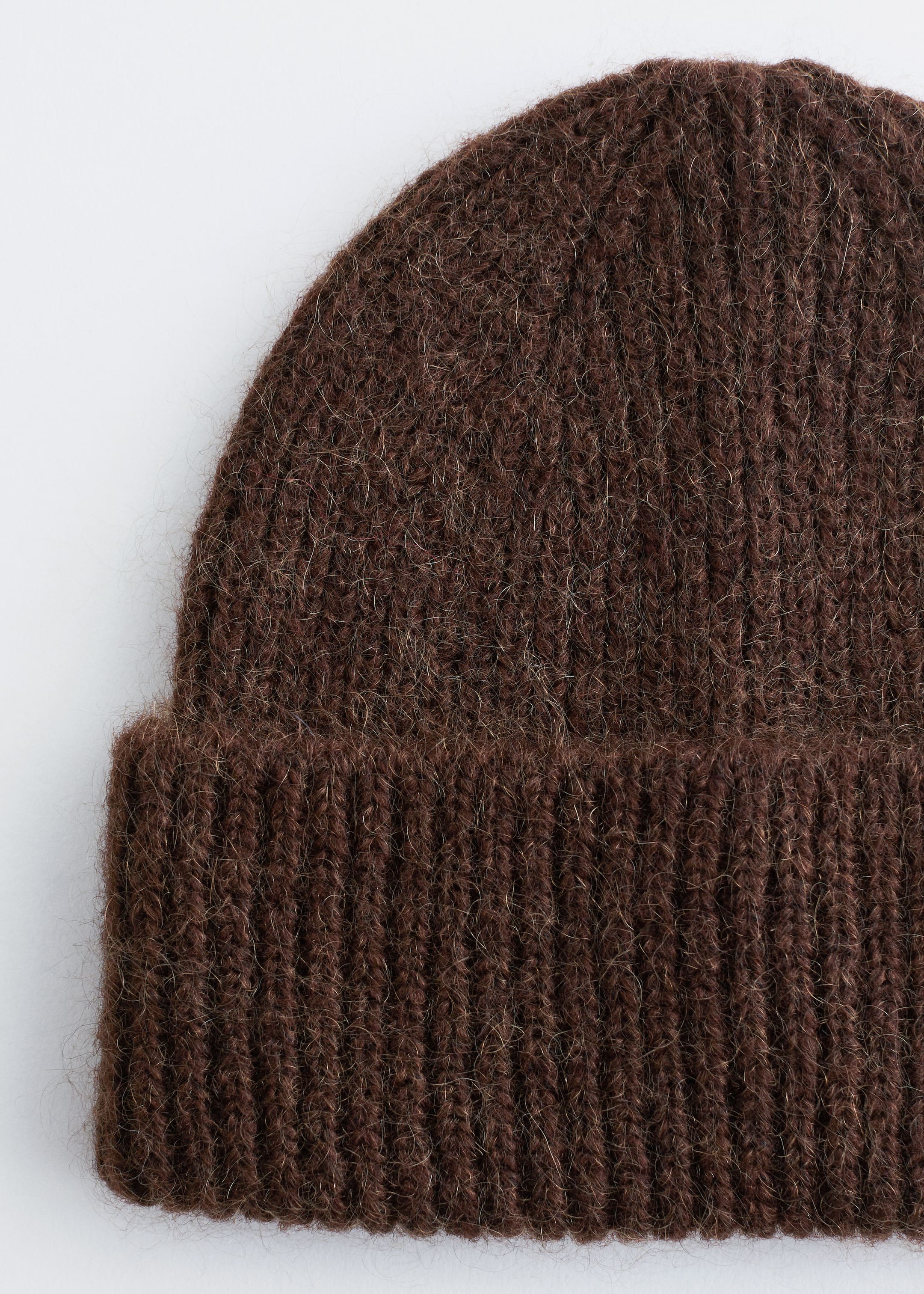 Agrandir l'image: Bonnet en laine mélangée - Marron - FEMME | H&M CH 2
